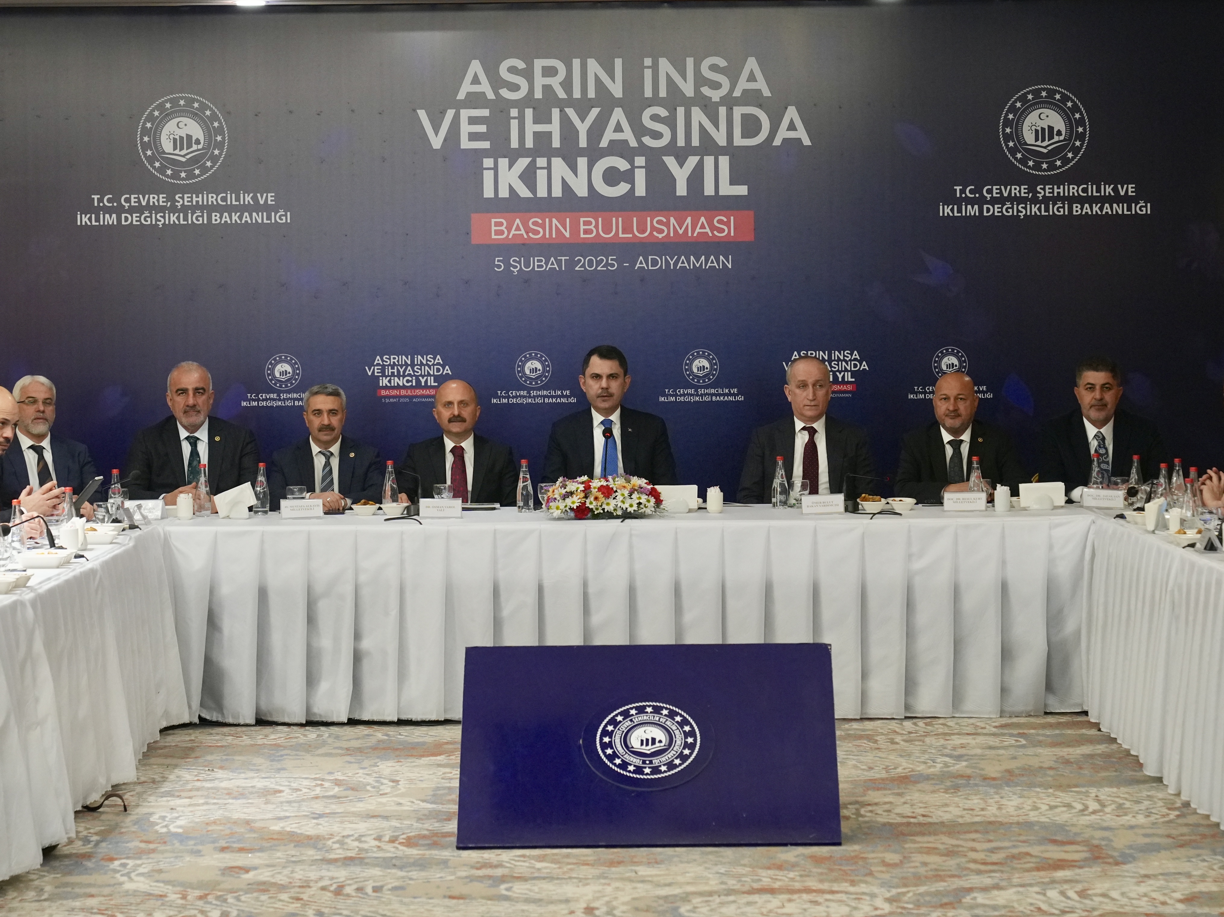 ASRIN FELAKETİNİN 2. YILI: BAKAN KURUM ADIYAMAN’DA