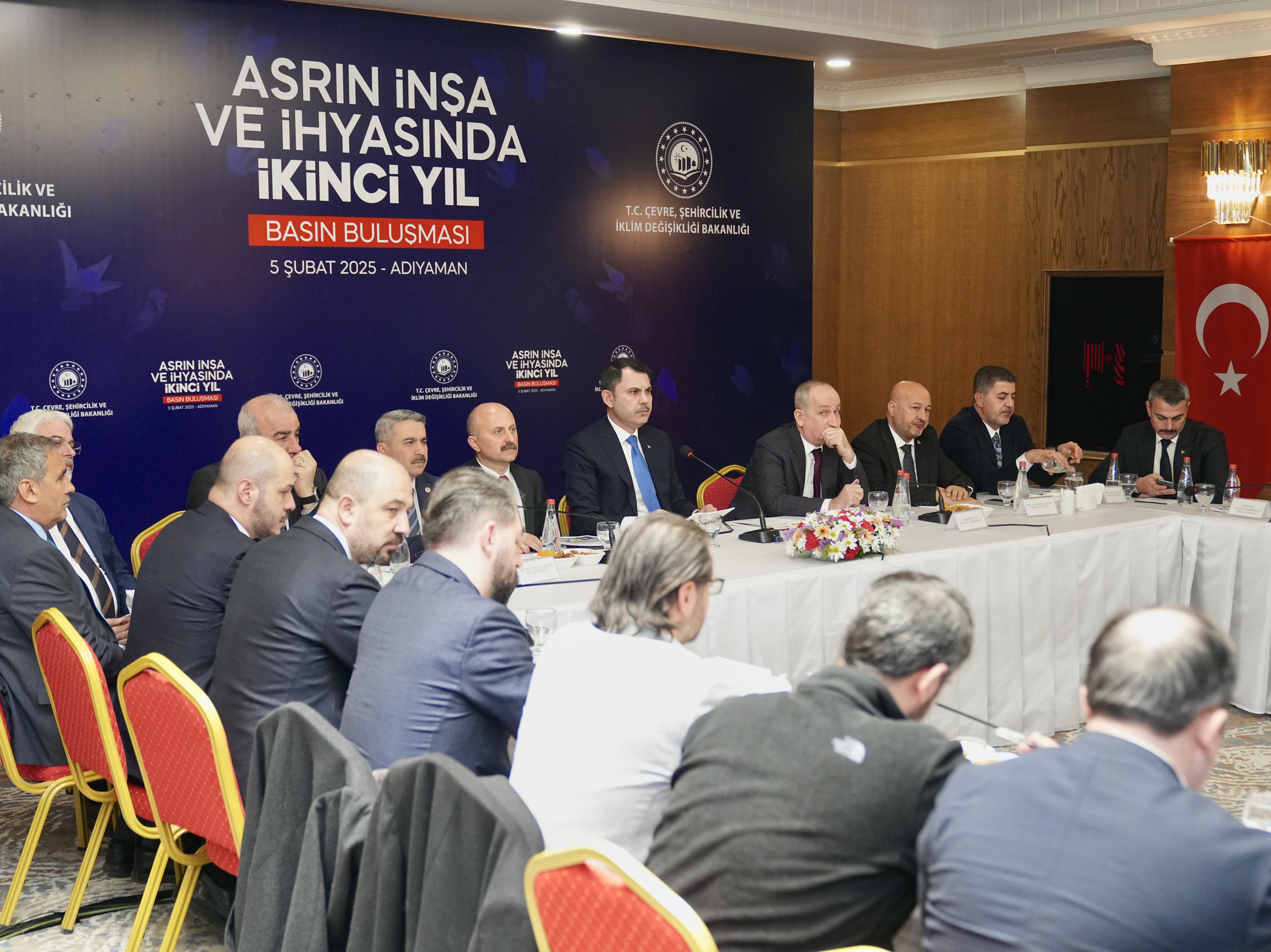 ASRIN FELAKETİNİN 2. YILI: BAKAN KURUM ADIYAMAN’DA