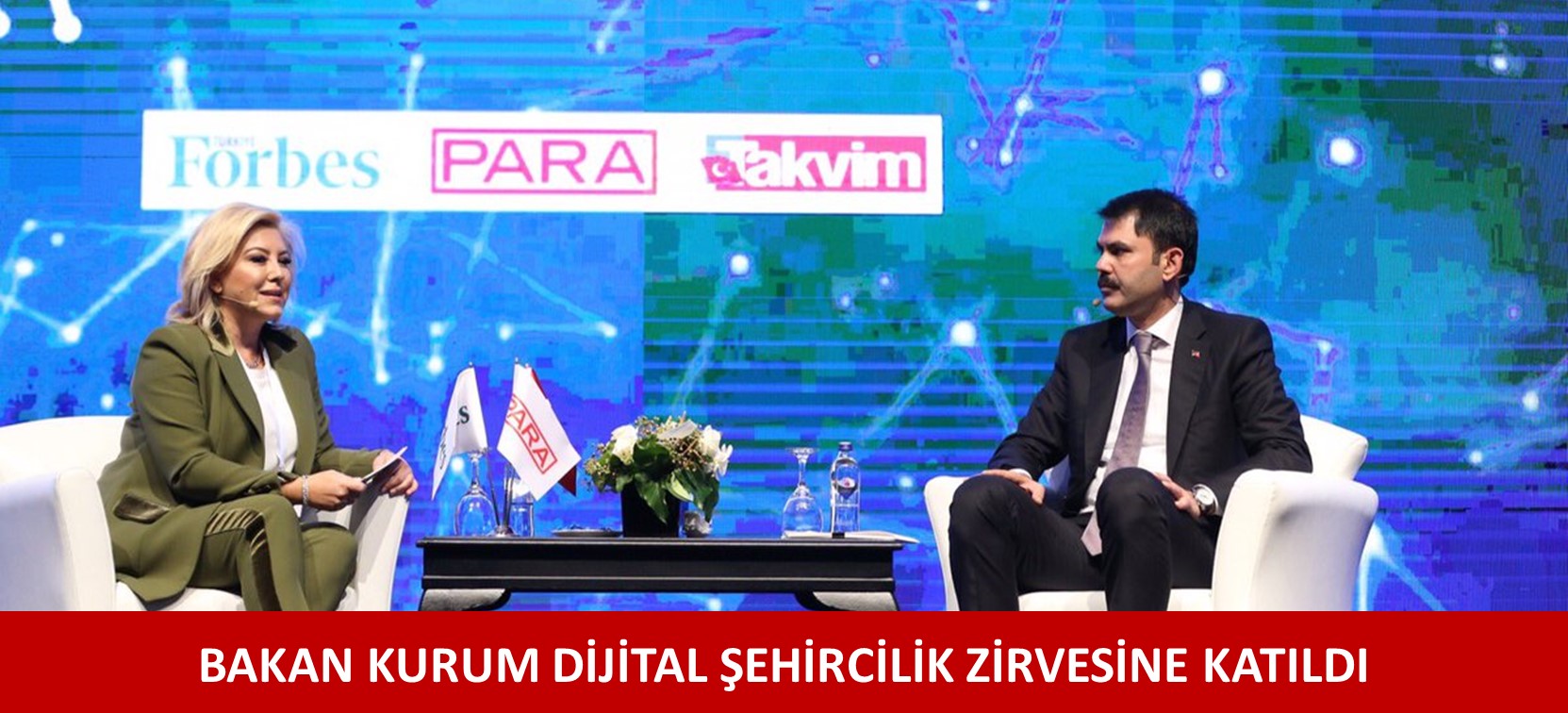 BAKAN KURUM DİJİTAL ŞEHİRCİLİK ZİRVESİNE KATILDI