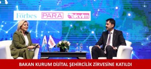 BAKAN KURUM DİJİTAL ŞEHİRCİLİK ZİRVESİNE KATILDI