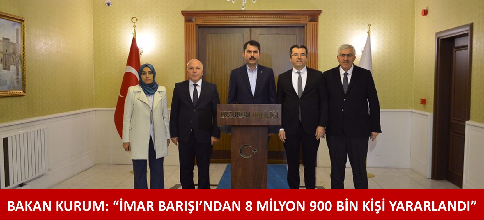 BAKAN KURUM: “İMAR BARIŞI’NDAN 8 MİLYON 900 BİN KİŞİ YARARLANDI”