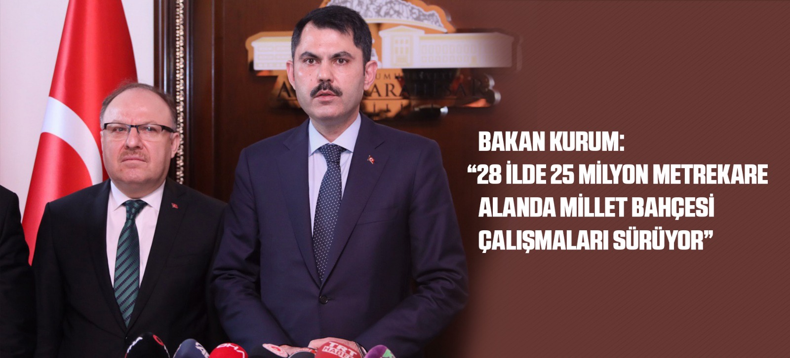 BAKAN KURUM: “28 İLDE 25 MİLYON METREKARE ALANDA MİLLET BAHÇESİ ÇALIŞMALARI SÜRÜYOR”