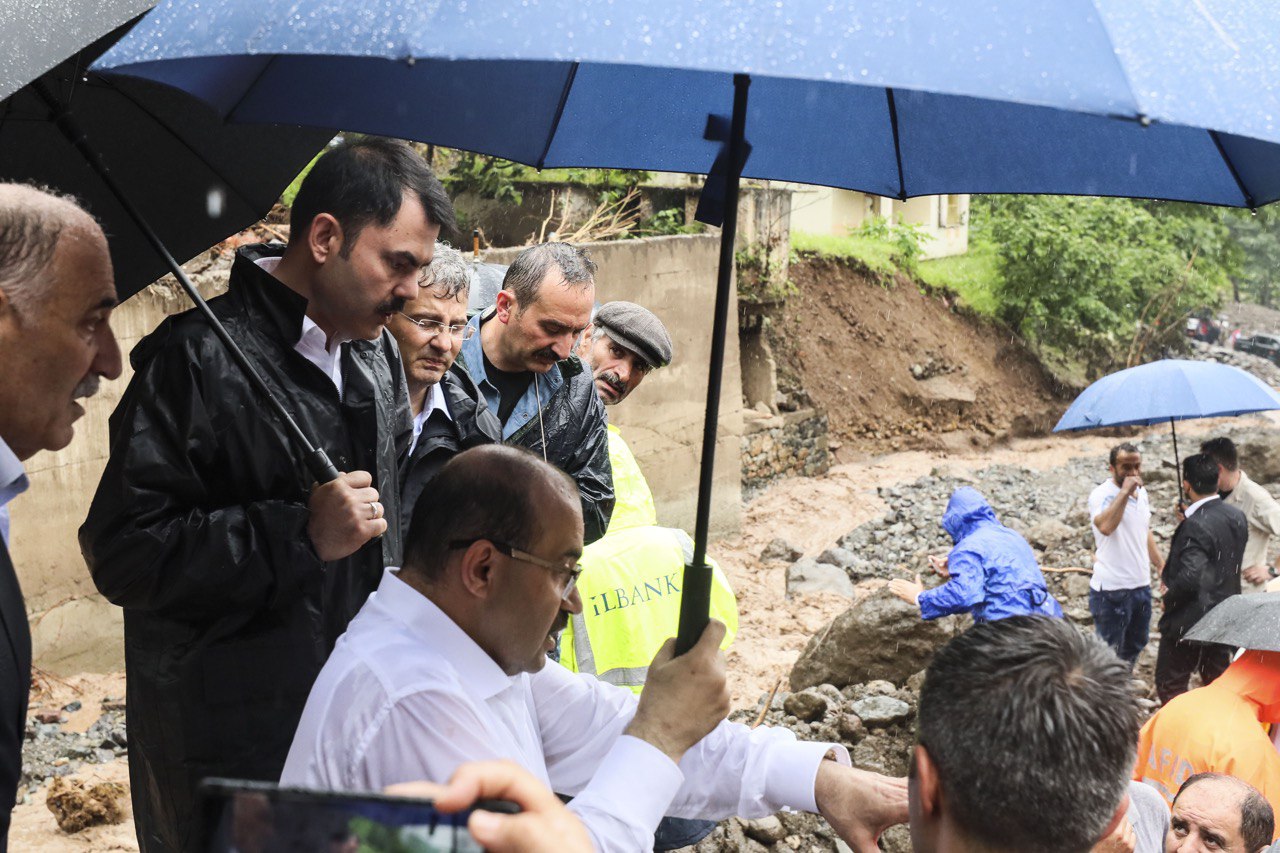 BAKAN KURUM ARAKLI’DA İNCELEMELERDE BULUNDU