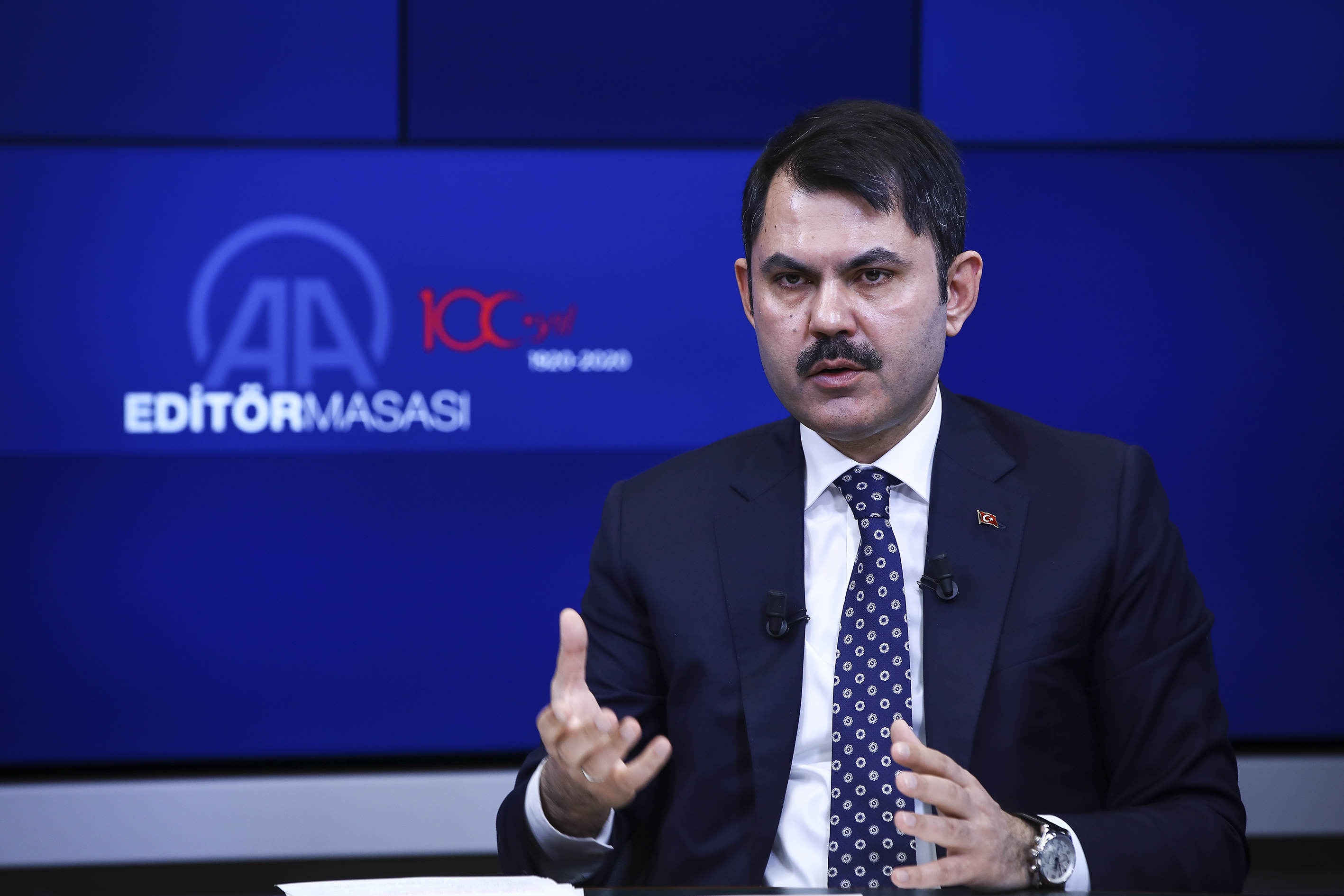 BAKAN KURUM AA EDİTÖR MASASI'NDA GÜNDEMİ DEĞERLENDİRDİ