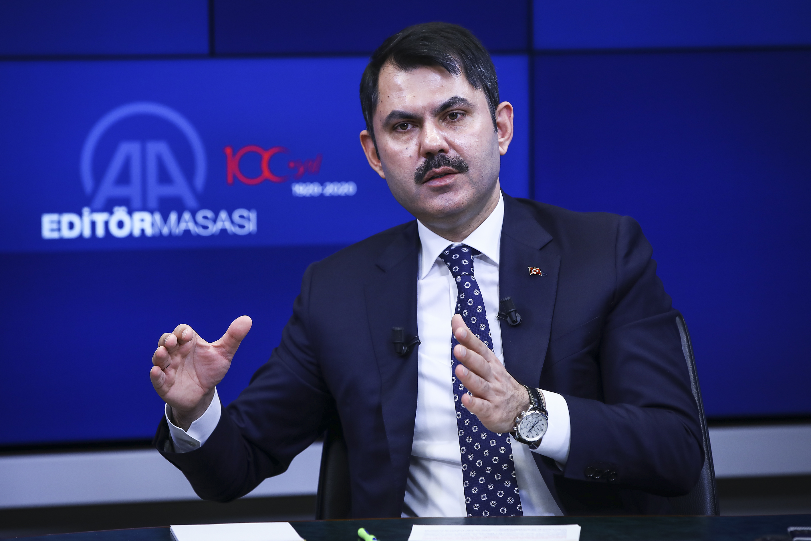 BAKAN KURUM AA EDİTÖR MASASI'NDA GÜNDEMİ DEĞERLENDİRDİ