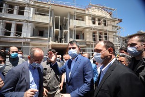 BAKAN KURUM ELAZIĞ DEPREMİNİN MERKEZ ÜSSÜ SİVRİCE’DE İNCELEMELERDE BULUNDU