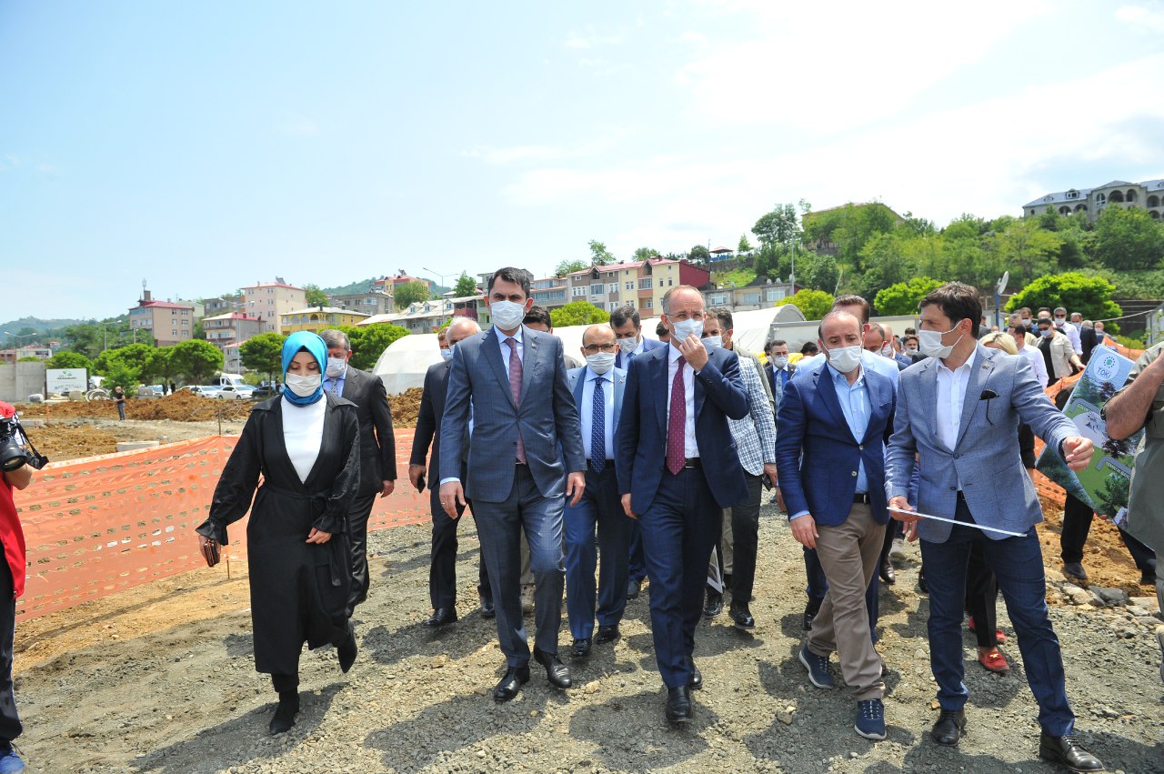 BAKAN KURUM TRABZON’U ZİYARET ETTİ KURUM: “ŞEHRİN YAŞAM KALİTESİNİ ARTIRMAK İÇİN ÇALIŞYORUZ”