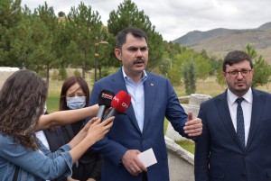 BAKAN KURUM KALECİK’TE İNCELEMELERDE BULUNDU