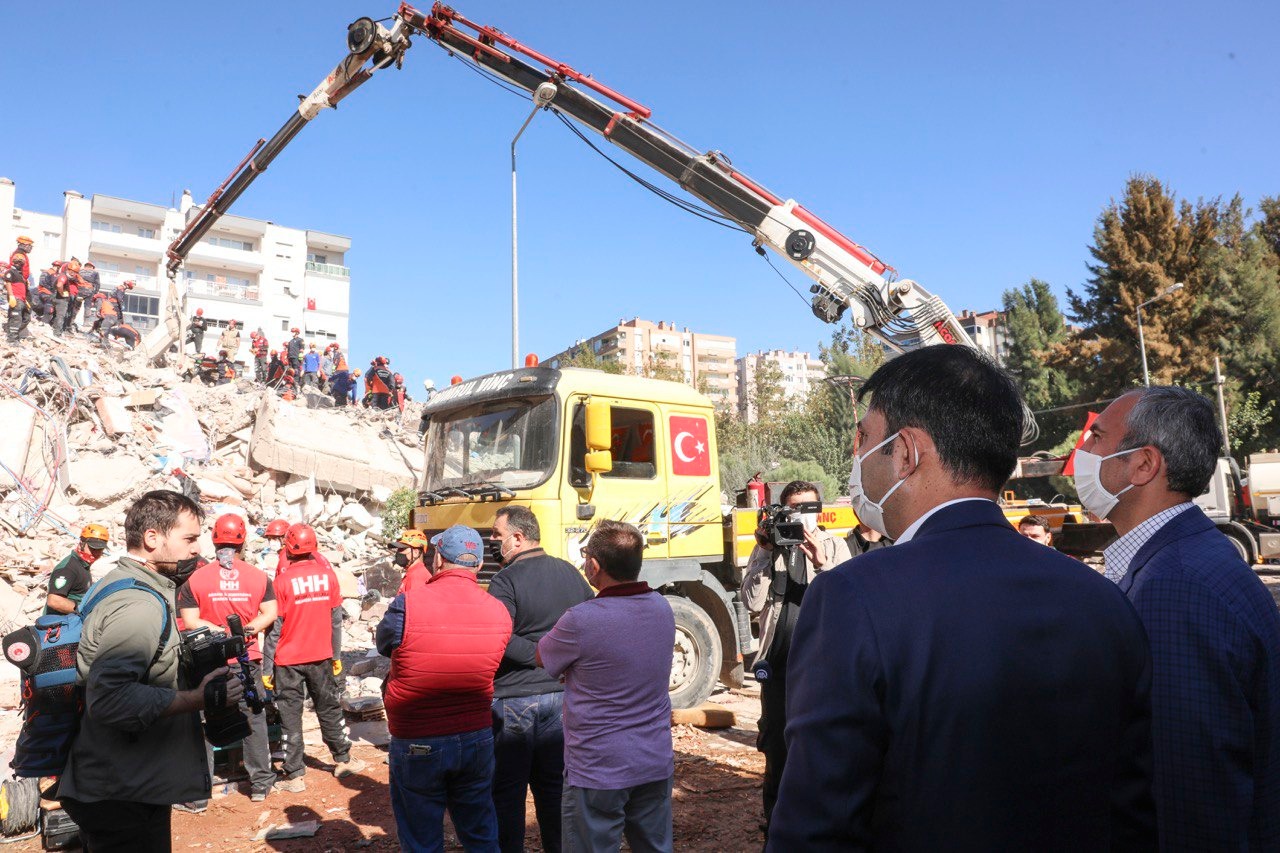 BAKAN KURUM DEPREM BÖLGESİNDE