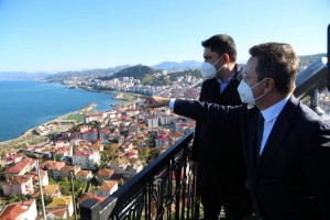 BAKAN KURUM GİRESUN DERELİ’DE İNCELEMELERDE BULUNDU