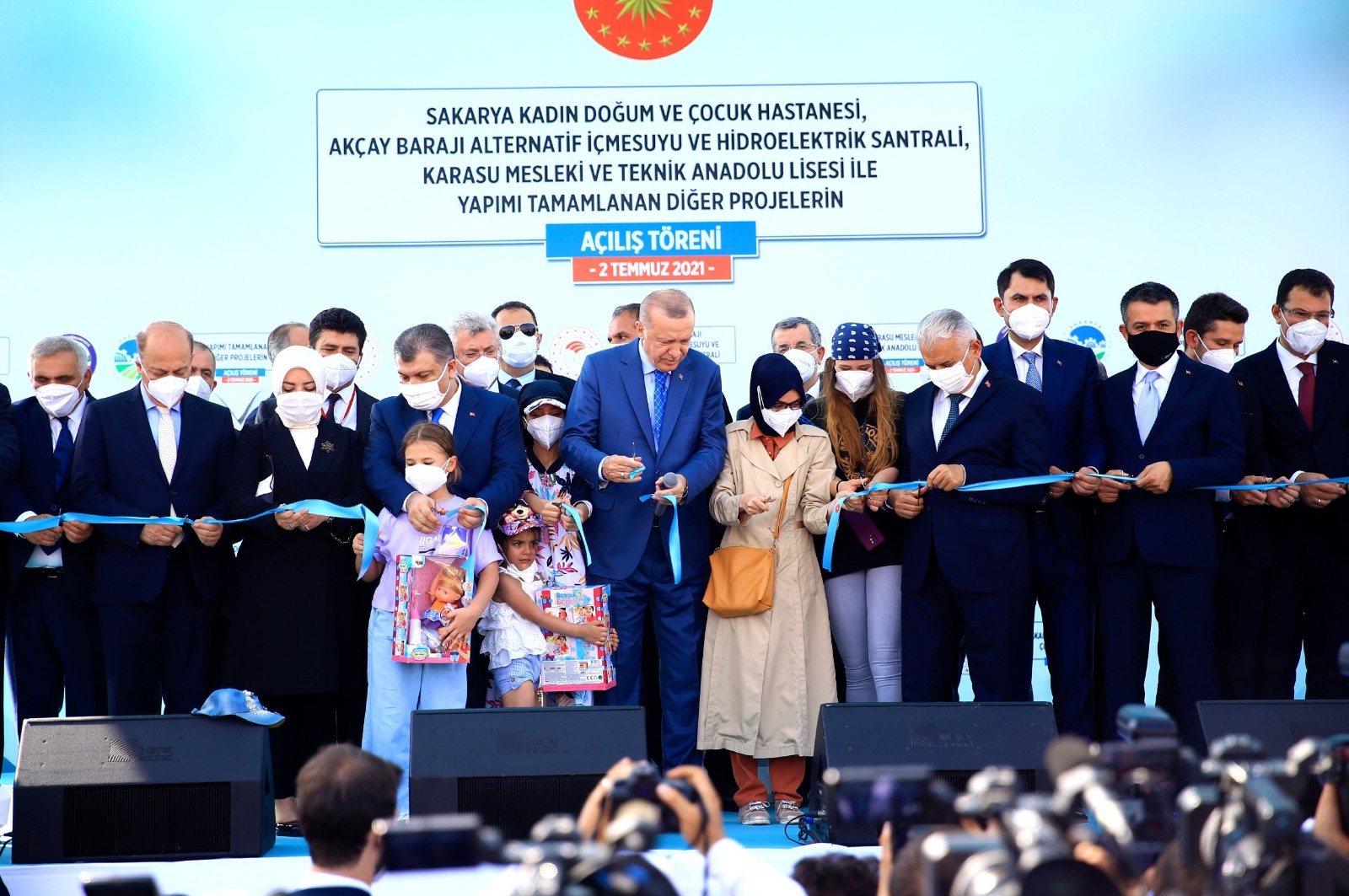 BAKAN KURUM SAKARYA’DA TOPLU AÇILIŞ TÖRENİNE KATILDI