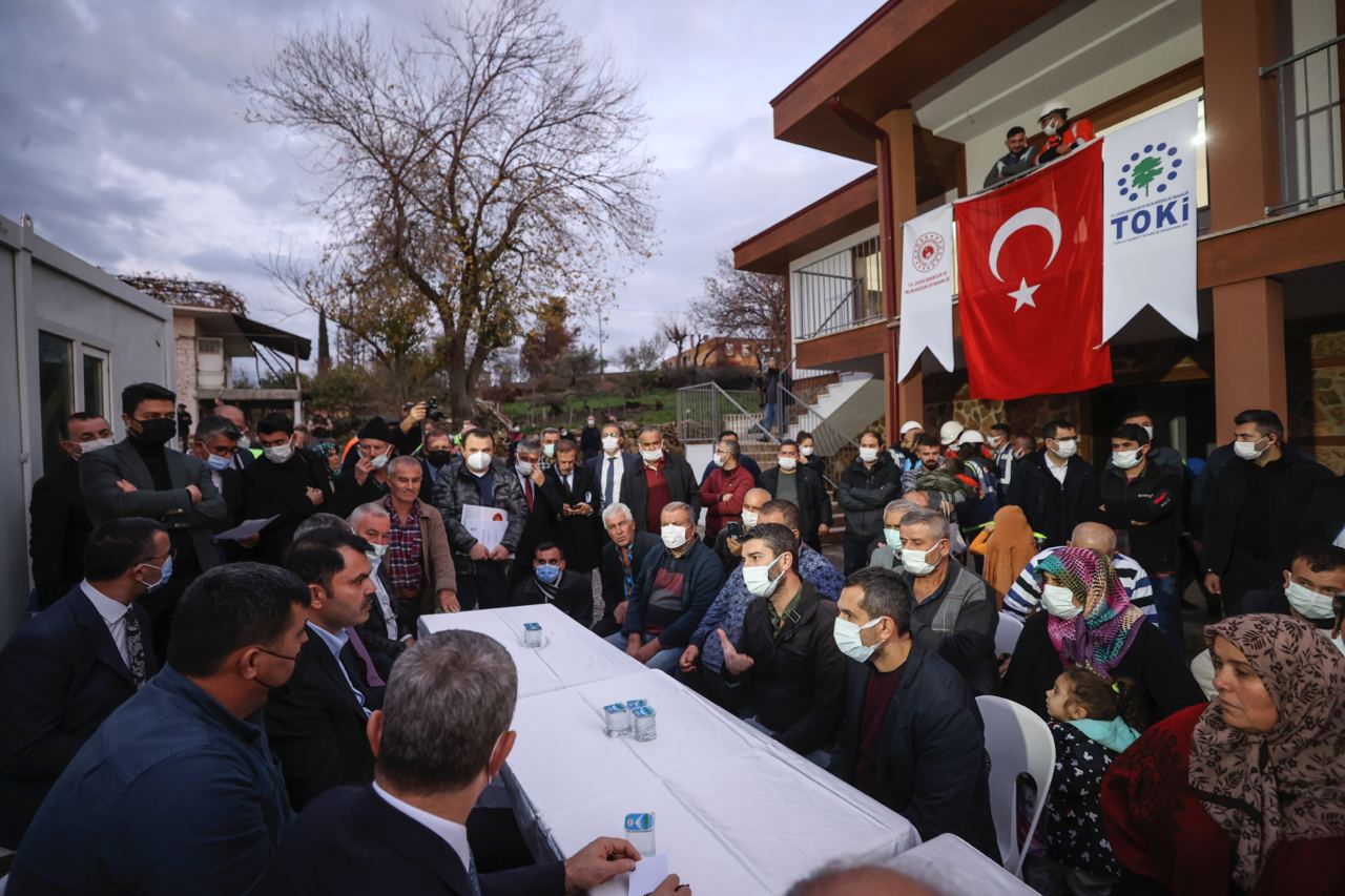 BAKAN KURUM: ANTALYA VE MUĞLA'DAKİ YANGINLARDA ZARAR GÖREN KONUTLARI 2-3 AY İÇİNDE BİTİRİP, TESLİM EDECEĞİZ