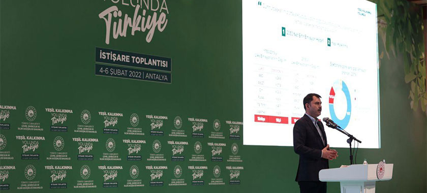 BAKAN KURUM “YEŞİL KALKINMA YOLUNDA TÜRKİYE” İSTİŞARE TOPLANTISINA KATILDI