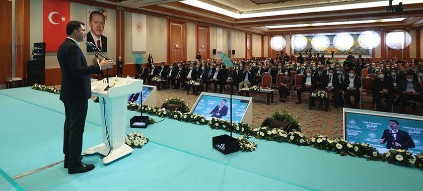 BAKAN KURUM “YEŞİL KALKINMA YOLUNDA TÜRKİYE” İSTİŞARE TOPLANTISINA KATILDI
