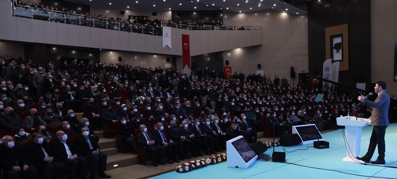 BAKAN KURUM ANKARA MAMAK’TA 548 KONUTUN KURA ÇEKİM TÖRENİNE KATILDI