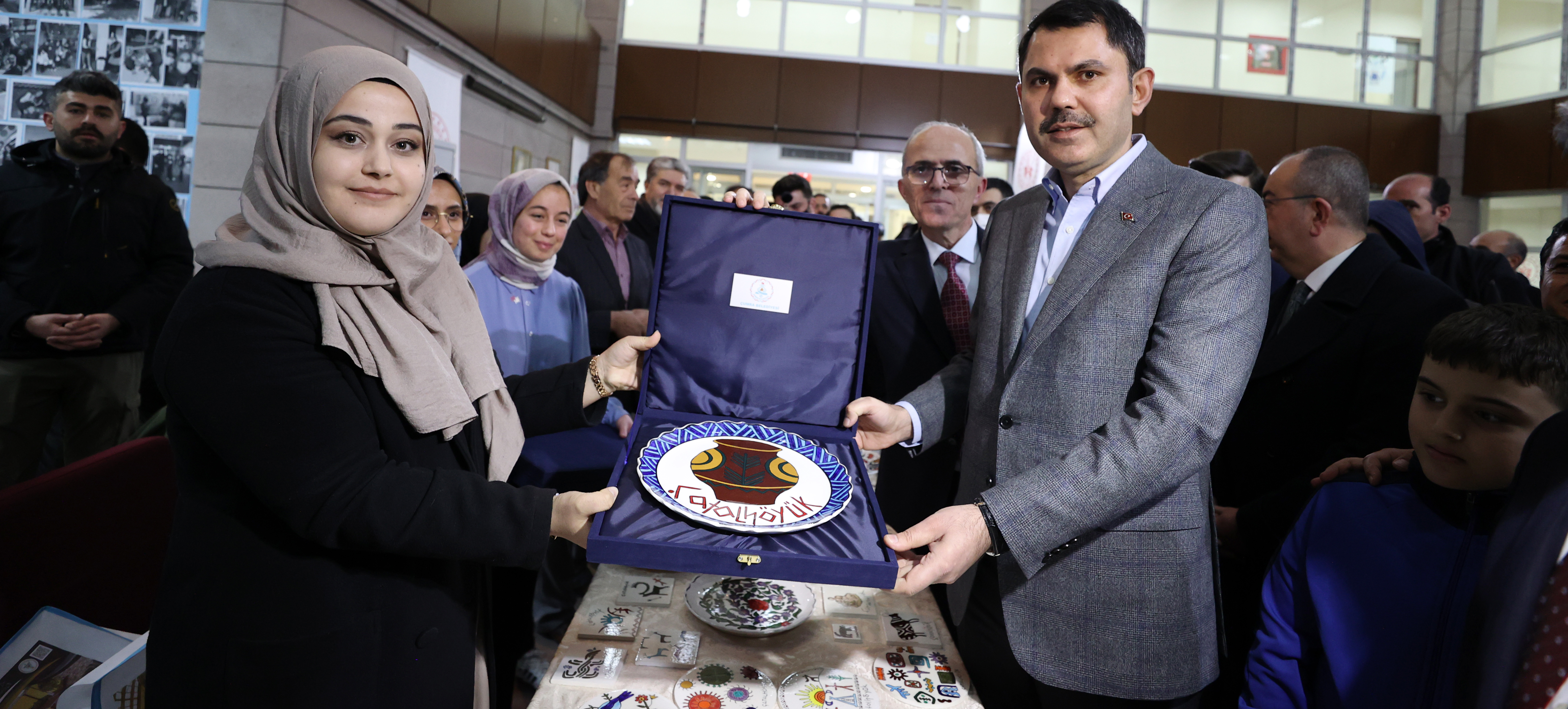 BAKAN KURUM, KONYA'DA TEMEL ATMA VE TOPLU AÇILIŞ TÖRENİ'NE KATILDI