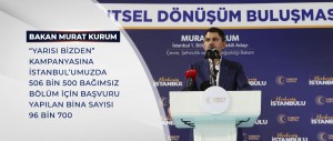 BAKAN KURUM: “YARISI BİZDEN” KAMPANYASINA İSTANBUL’UMUZDA BAŞVURU YAPILAN BİNA SAYISI 96 BİN 700