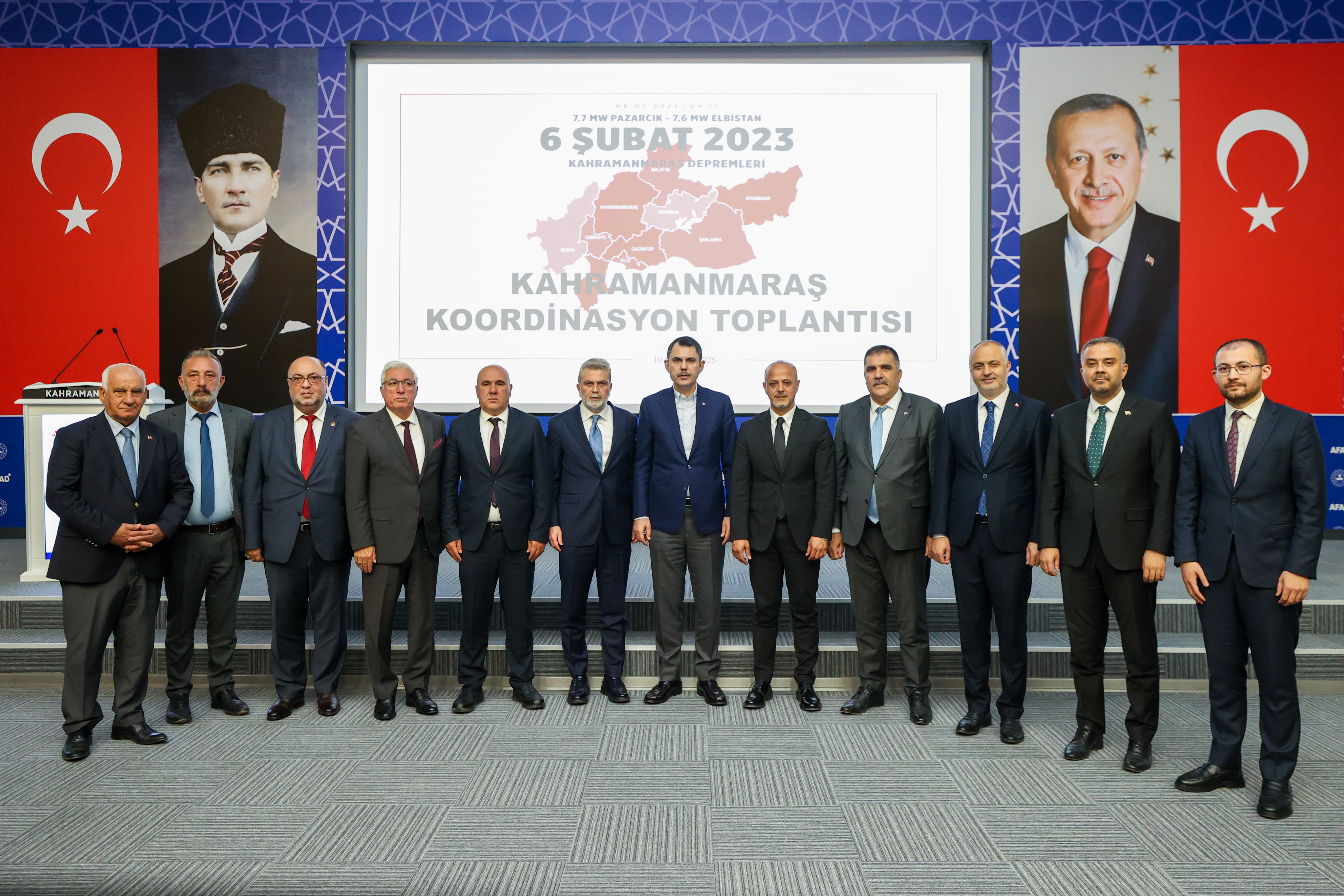 BAKAN KURUM KAHRAMANMARAŞ’TA