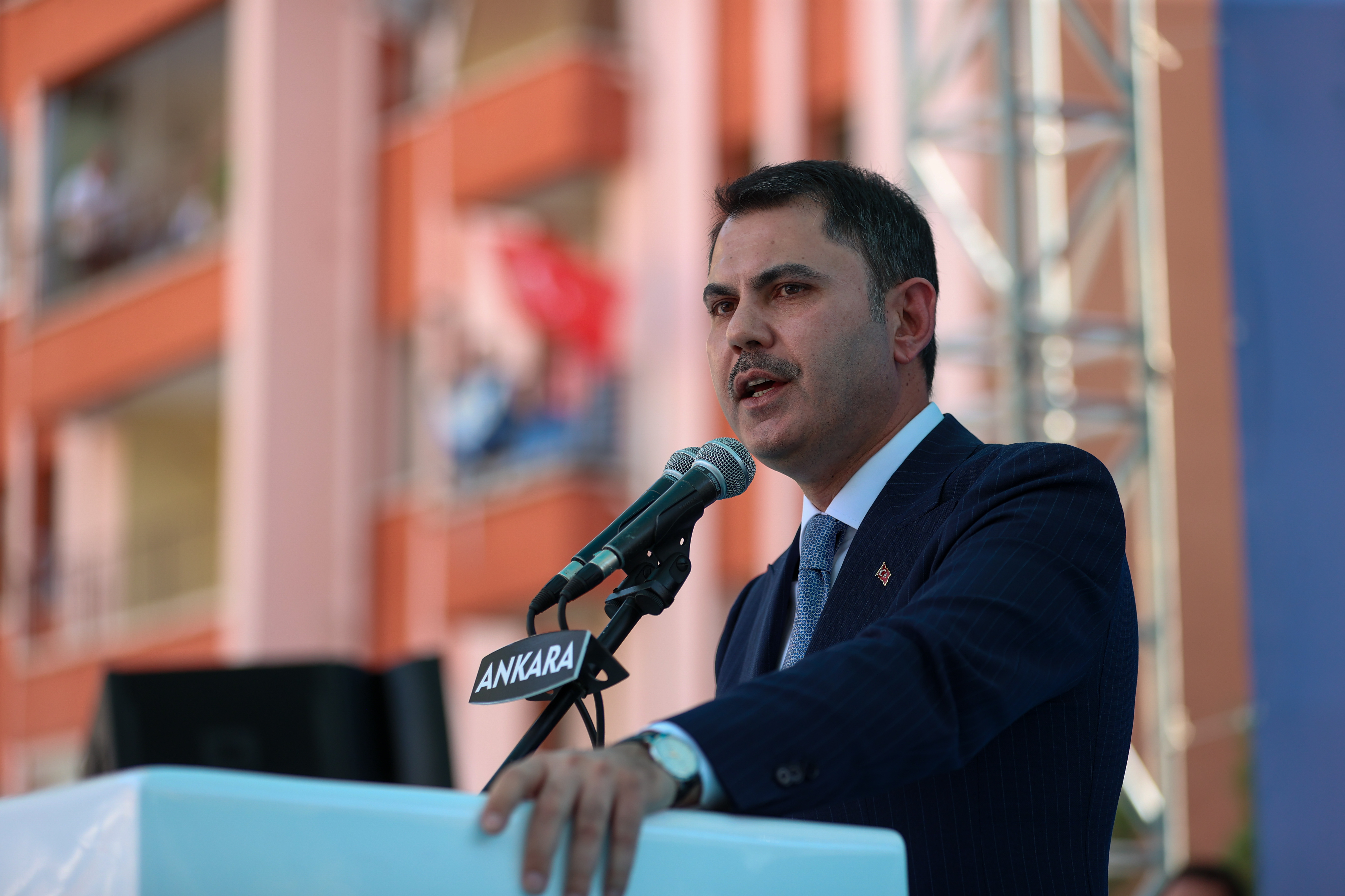 BAKAN KURUM KIZILCAHAMAM TOPLU AÇILIŞ TÖRENİNDE KONUŞTU