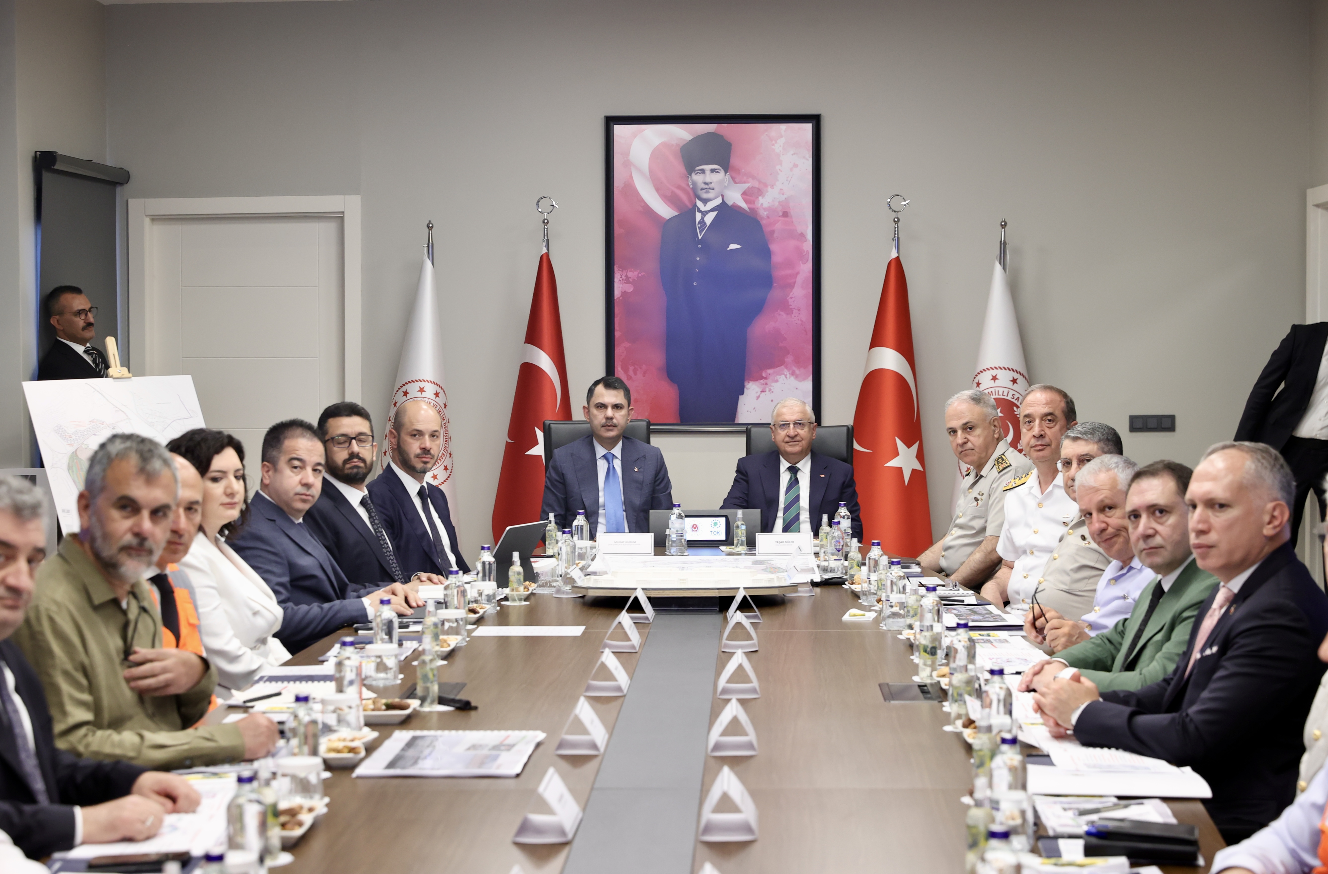 BAKAN KURUM VE BAKAN GÜLER’DEN, AY YILDIZ YERLEŞKESİNDE İNCELEME