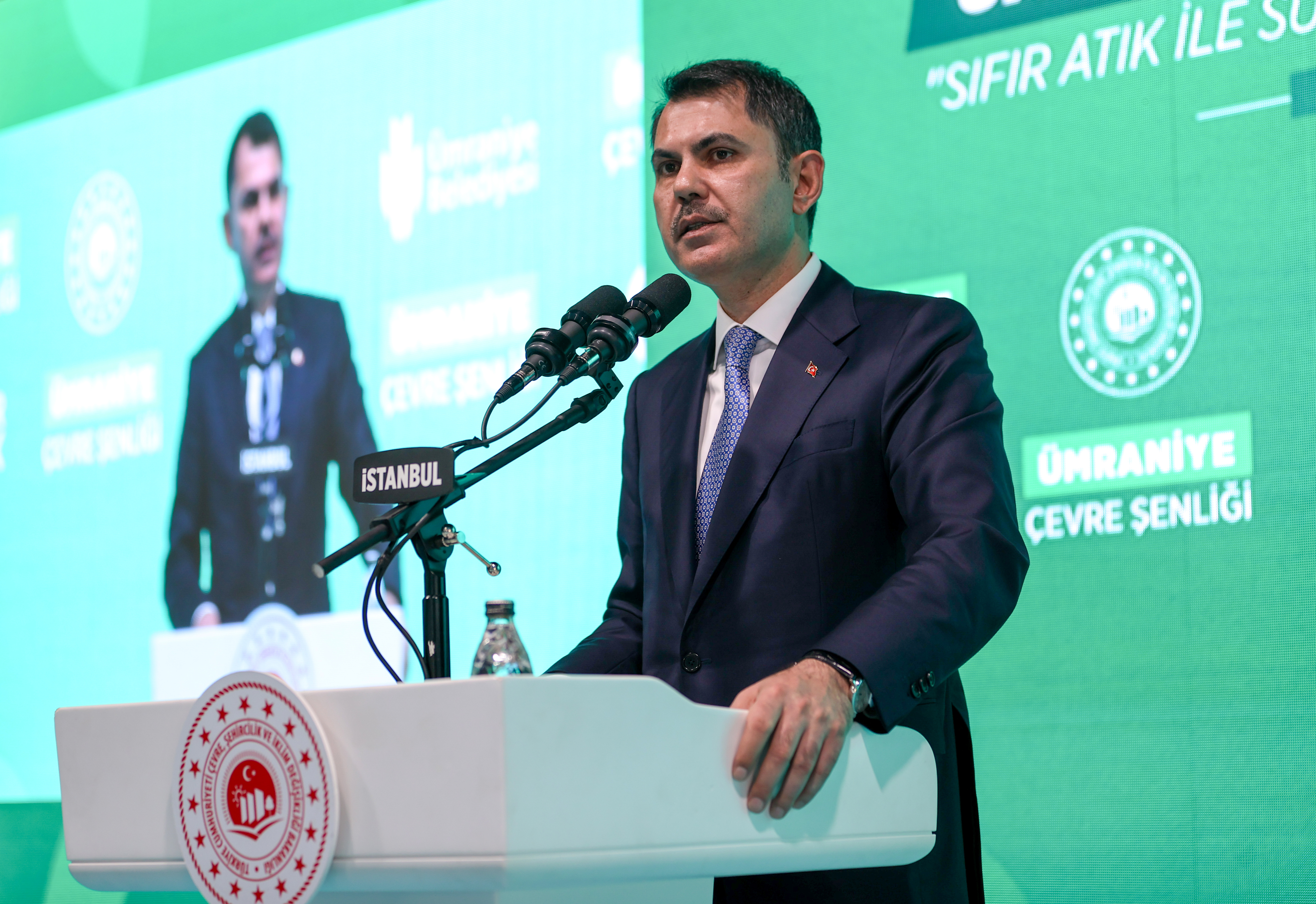 BAKAN KURUM, ÜMRANİYE ÇEVRE ŞÖLENİNE KATILDI