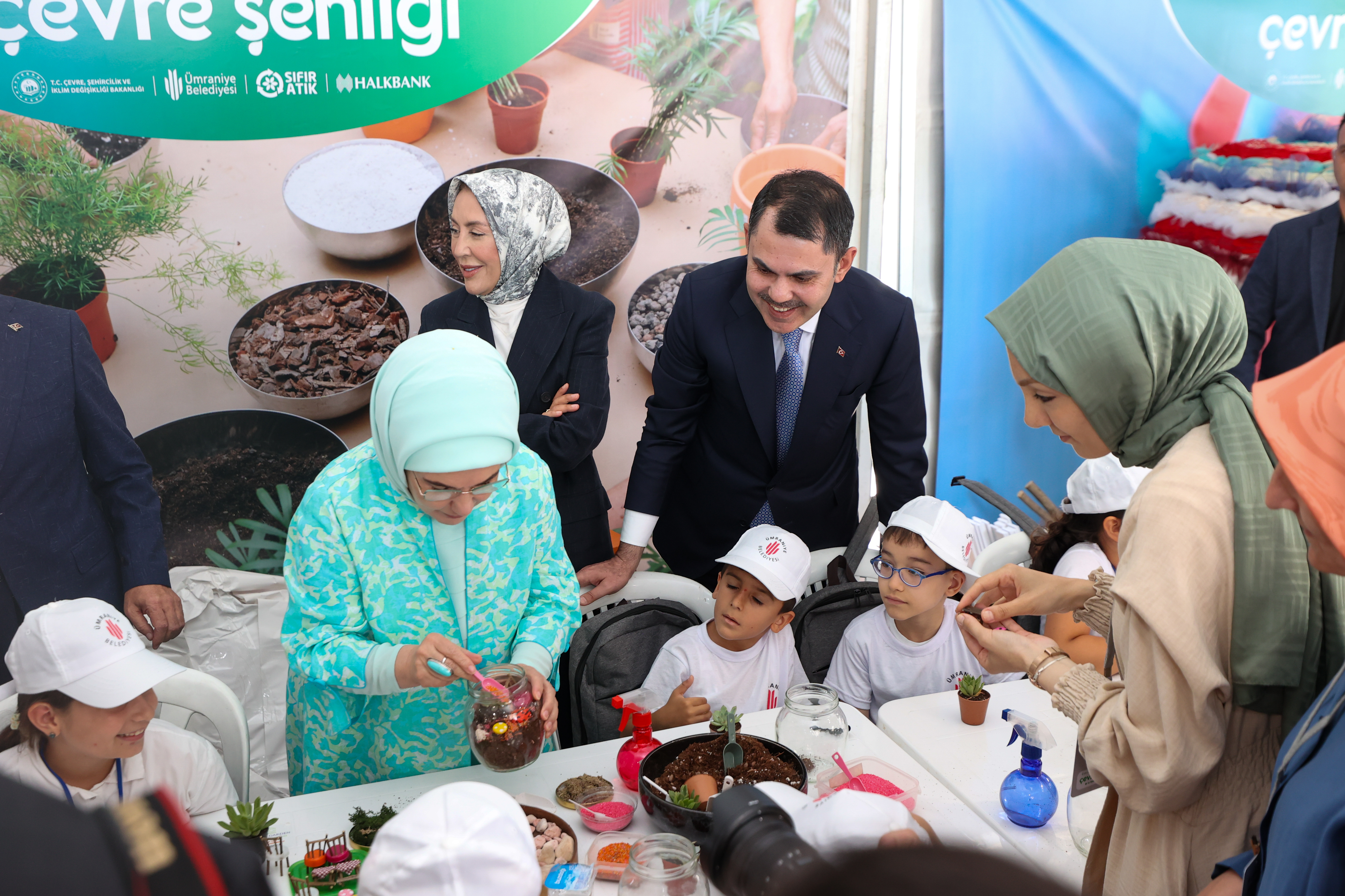 BAKAN KURUM, ÜMRANİYE ÇEVRE ŞÖLENİNE KATILDI