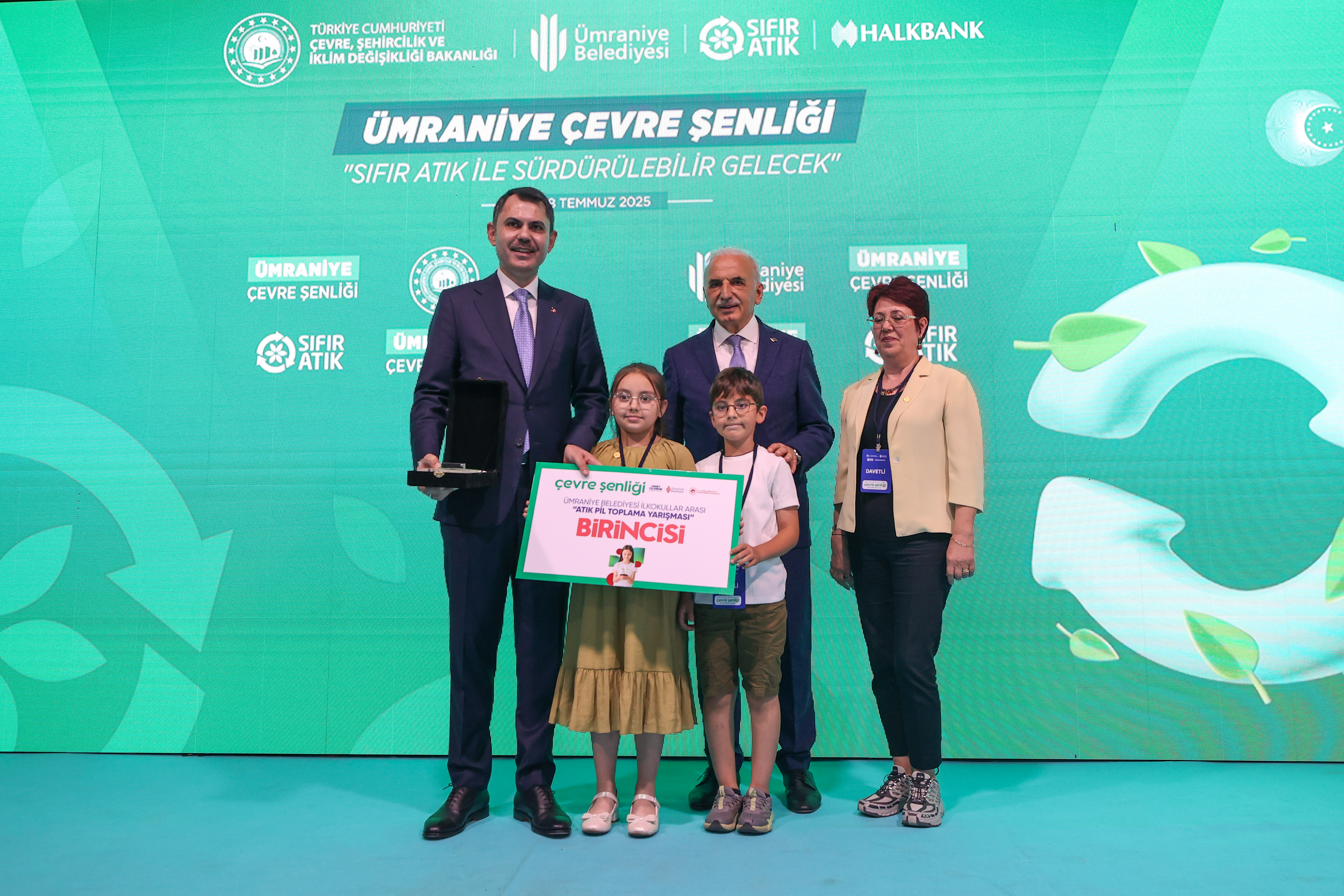 BAKAN KURUM, ÜMRANİYE ÇEVRE ŞÖLENİNE KATILDI