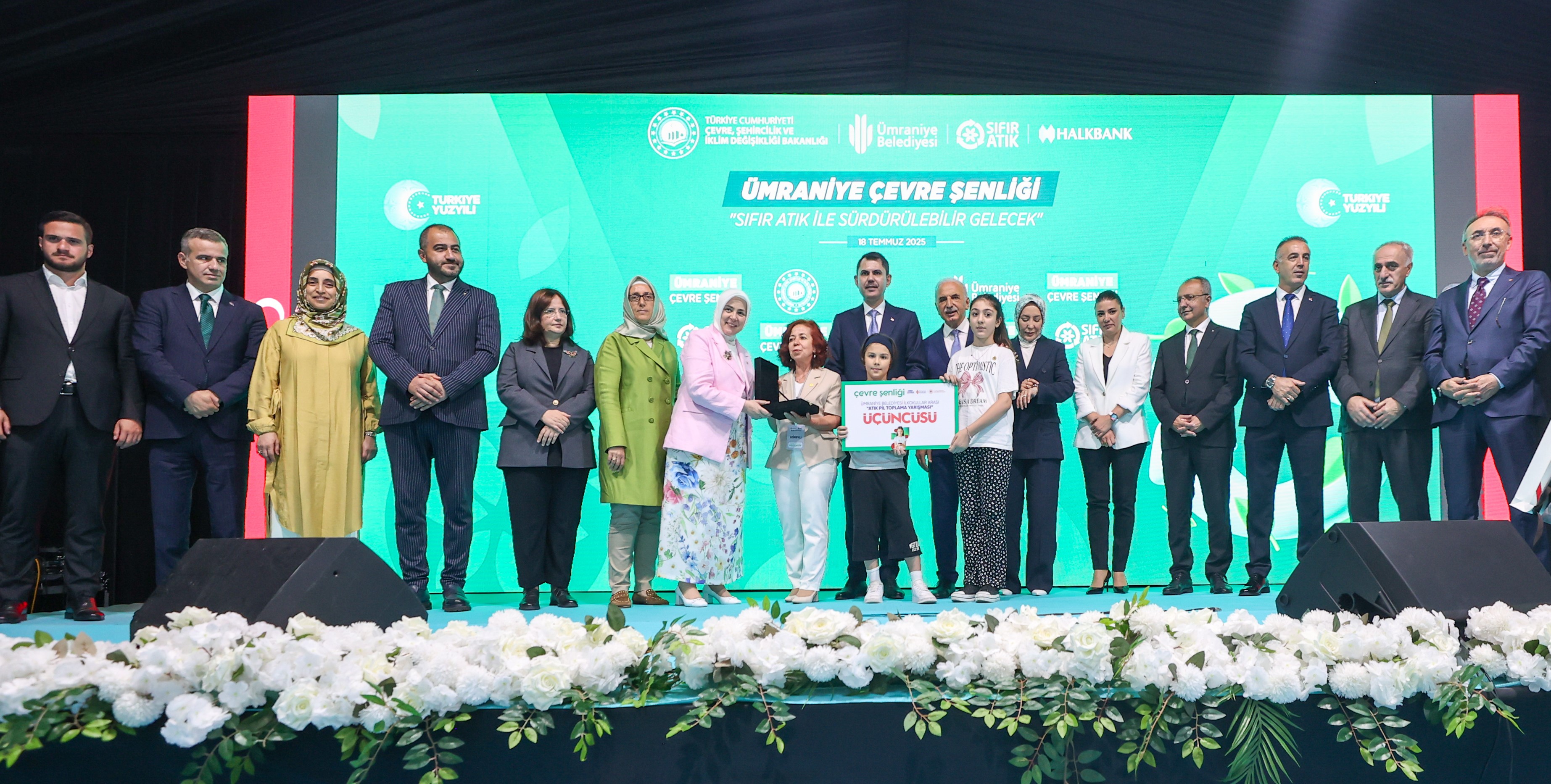 BAKAN KURUM, ÜMRANİYE ÇEVRE ŞÖLENİNE KATILDI