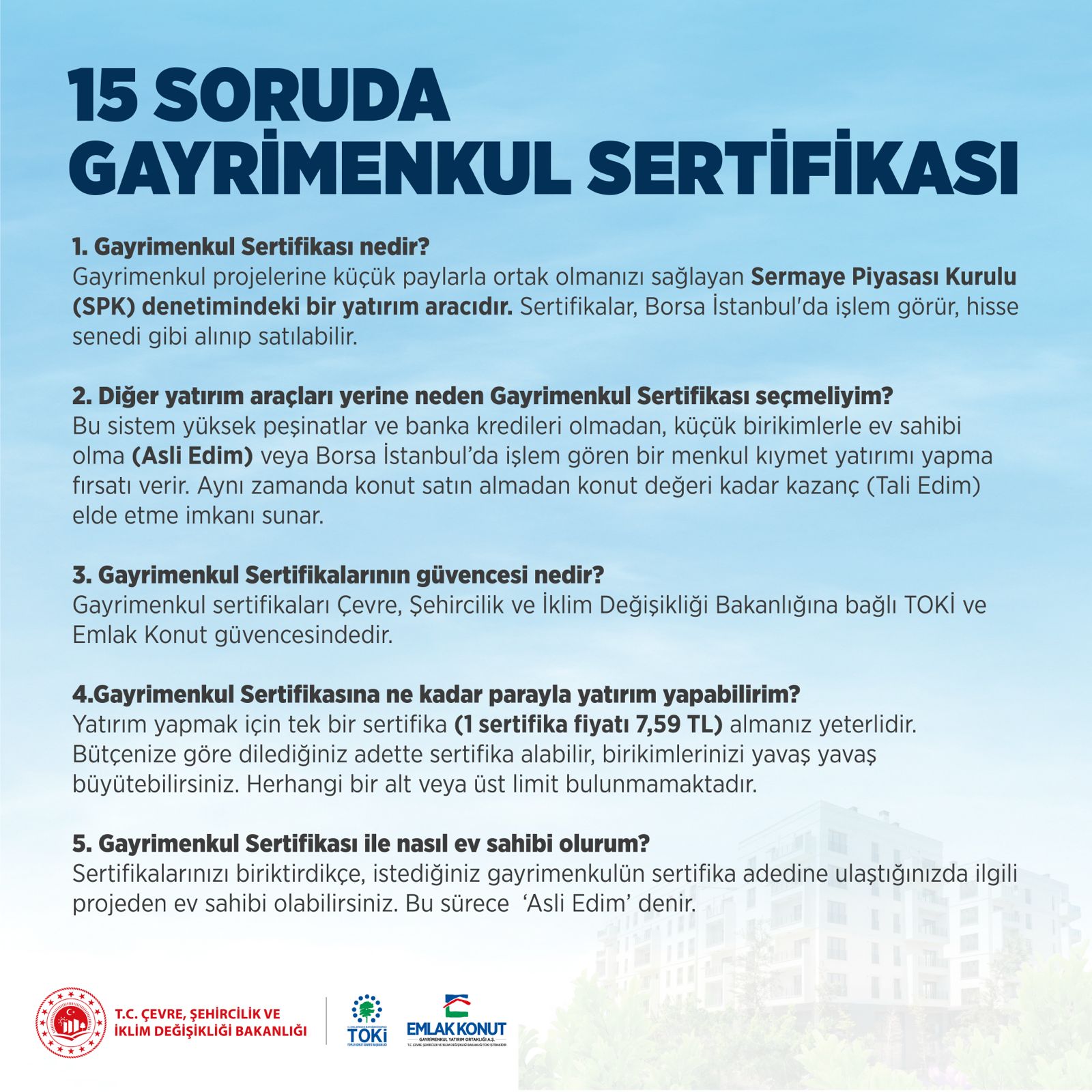 BAKAN KURUM, KONUT ALIMINI KOLAYLAŞTIRACAK  YENİ MODELİN DETAYLARINI PAYLAŞTI
