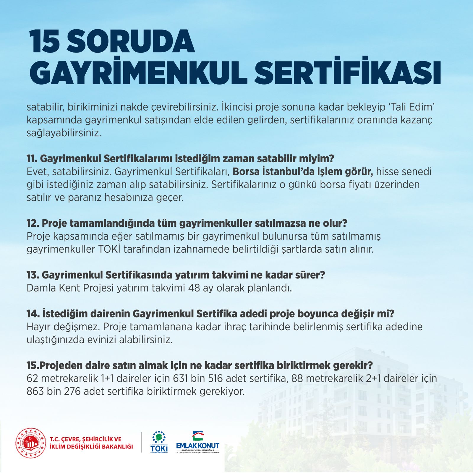 BAKAN KURUM, KONUT ALIMINI KOLAYLAŞTIRACAK  YENİ MODELİN DETAYLARINI PAYLAŞTI