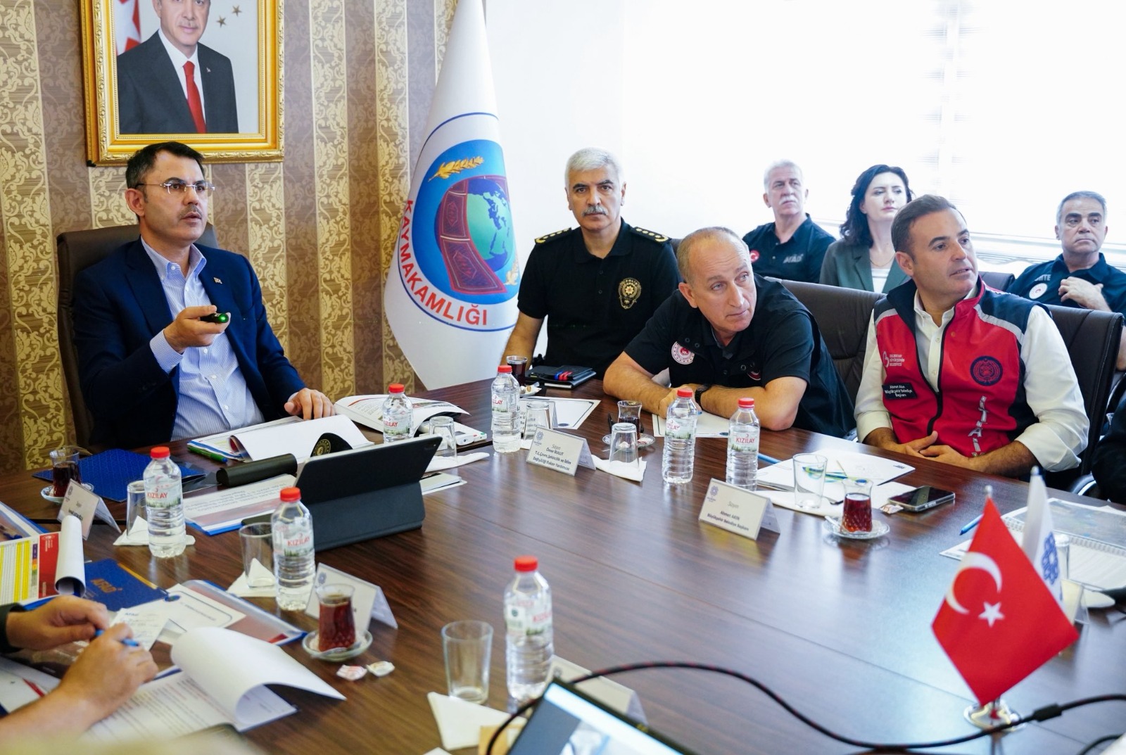 BAKAN KURUM, BALIKESİR'DE KOORDİNASYON TOPLANTISI DÜZENLEDİ