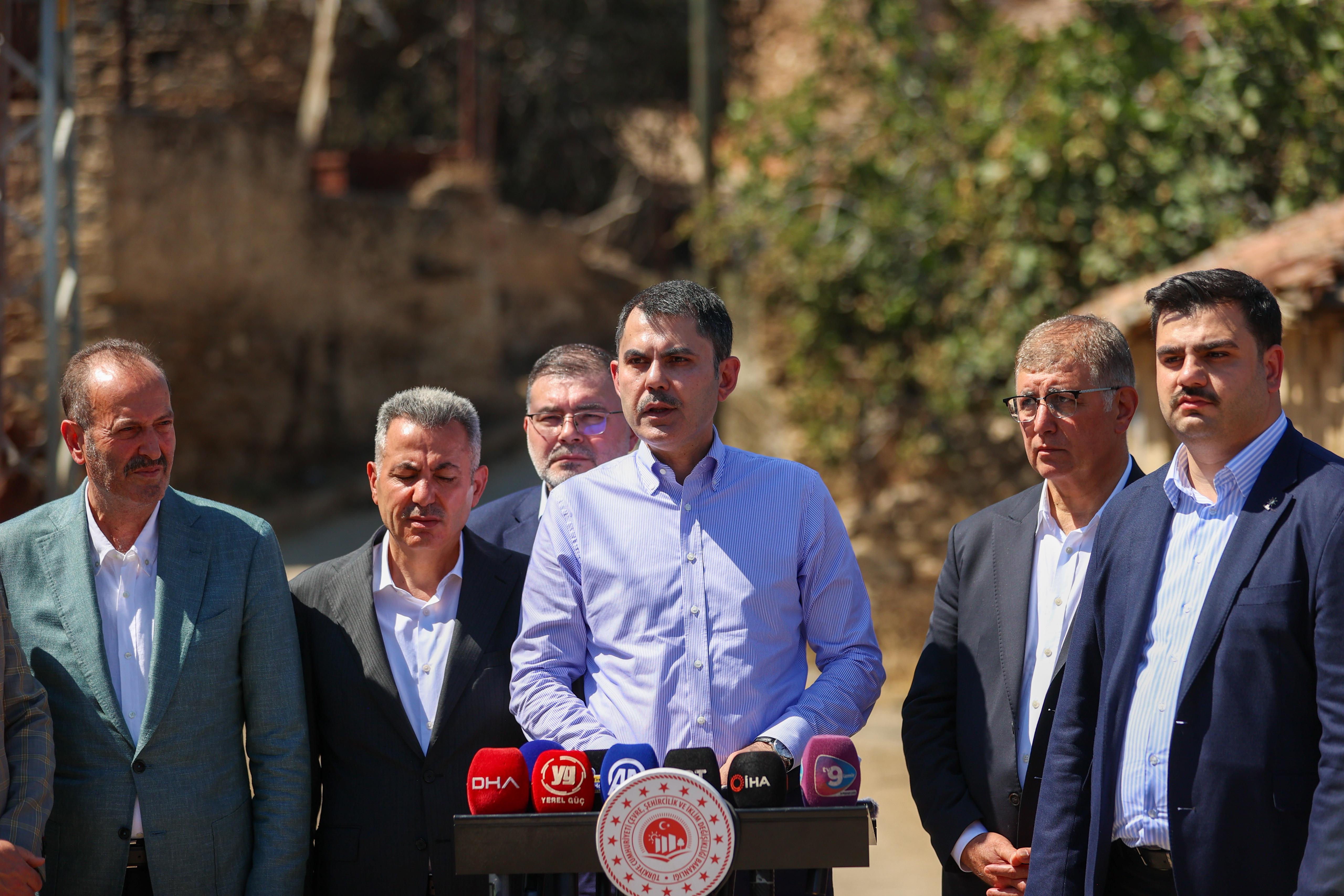 BAKAN KURUM: ŞİMDİ SÖZÜMÜZÜN TEMELİNİ ATMA ZAMANI