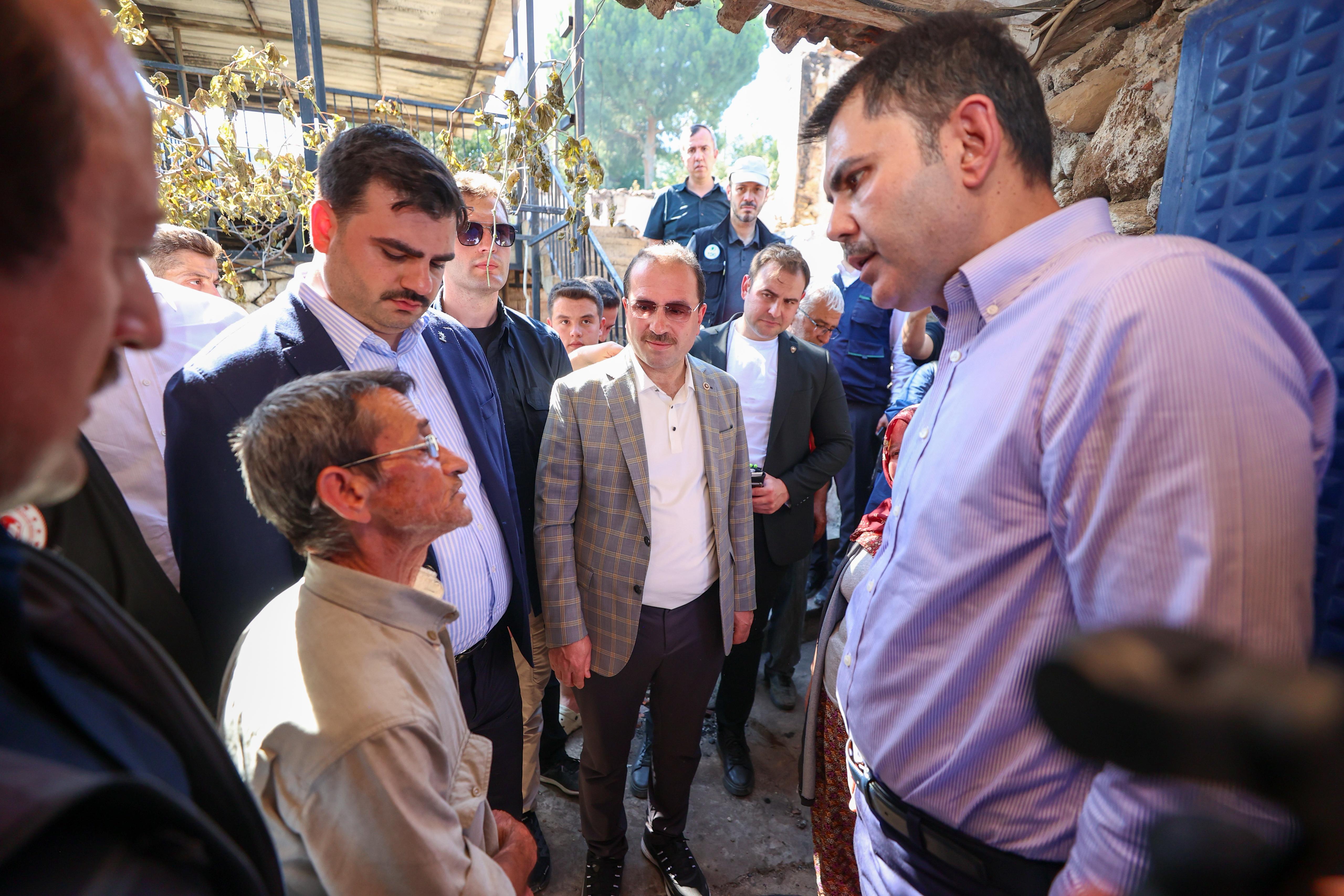 BAKAN KURUM, ÖDEMİŞLİ CAVİT AMCAYA VERDİĞİ SÖZÜ TUTTU, TEMELİ BİRLİKTE ATTILAR