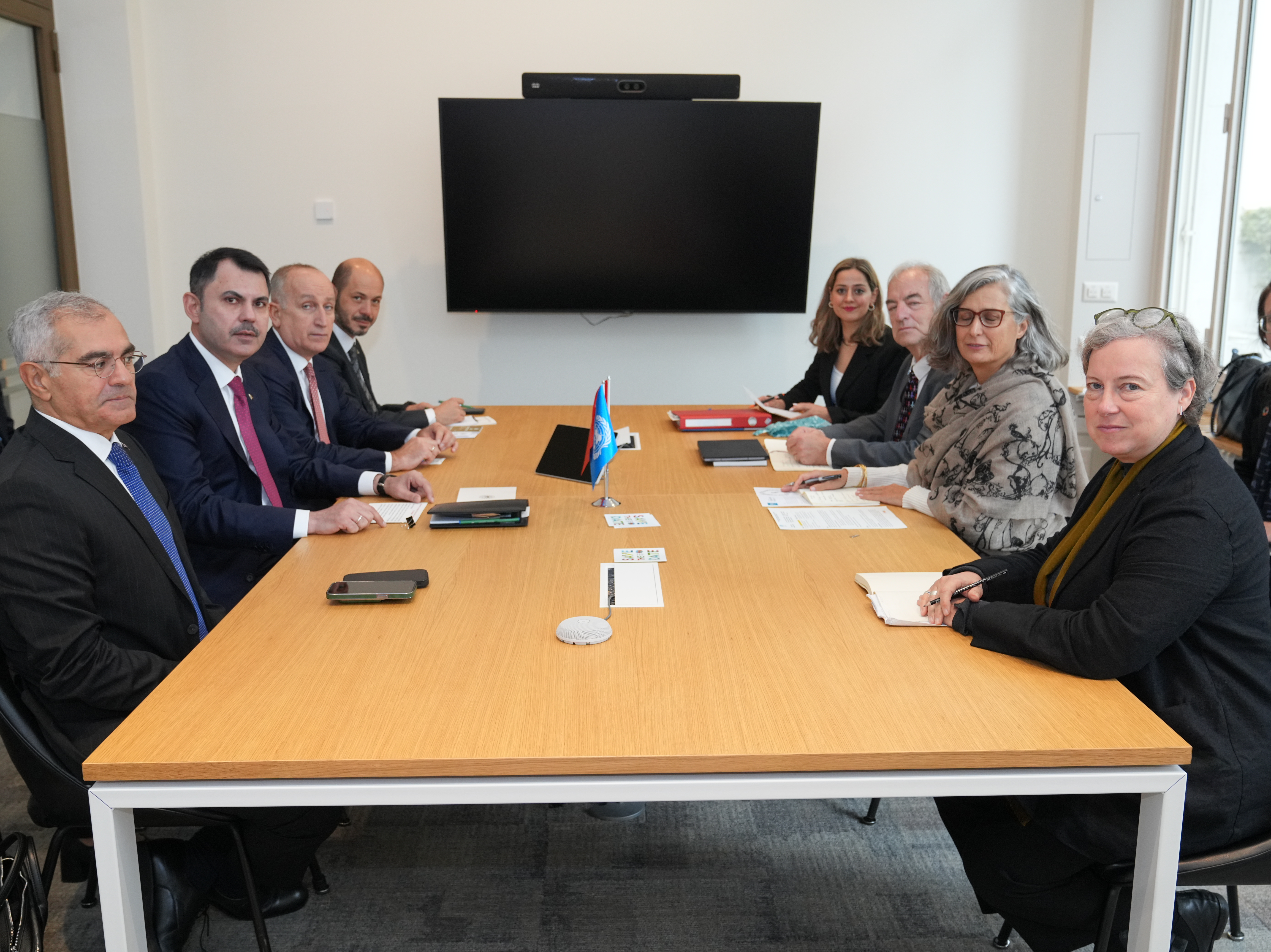 BAKAN KURUM, BM HABİTAT İCRA DİREKTÖRÜ ROSSBACH VE UNECE İCRA DİREKTÖRÜ MOLCEAN İLE GÖRÜŞTÜ