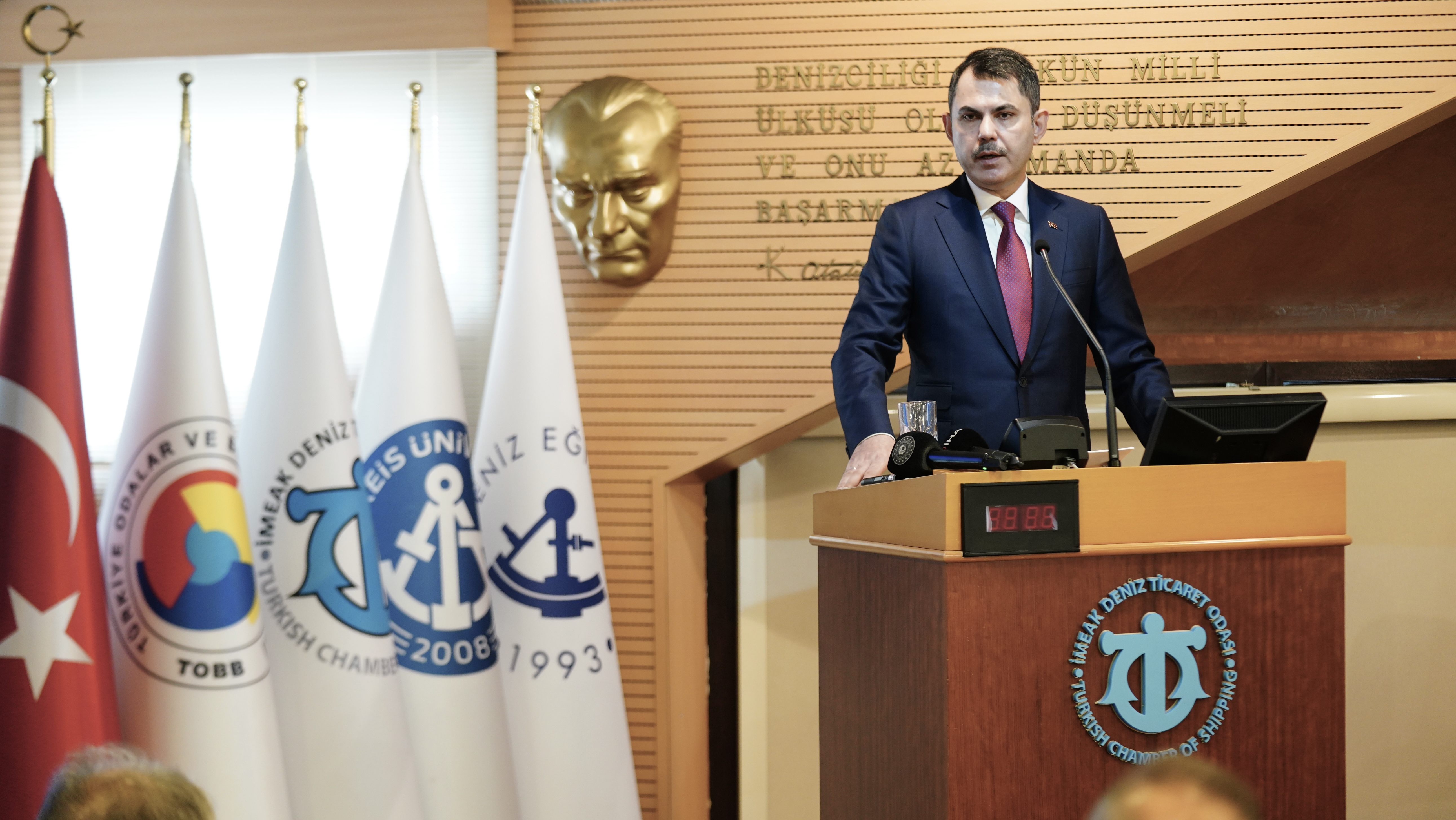 BAKAN KURUM, İSTANBUL’DA DENİZ TİCARET ODASI MECLİS TOPLANTISI’NA KATILDI