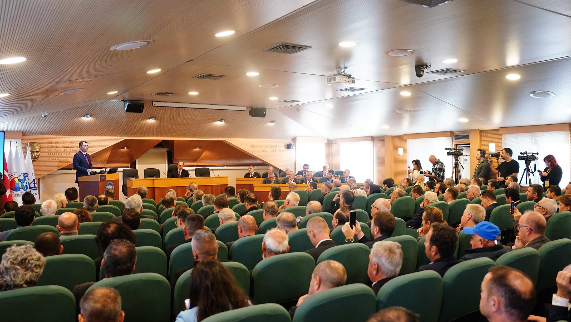 BAKAN KURUM, İSTANBUL’DA DENİZ TİCARET ODASI MECLİS TOPLANTISI’NA KATILDI