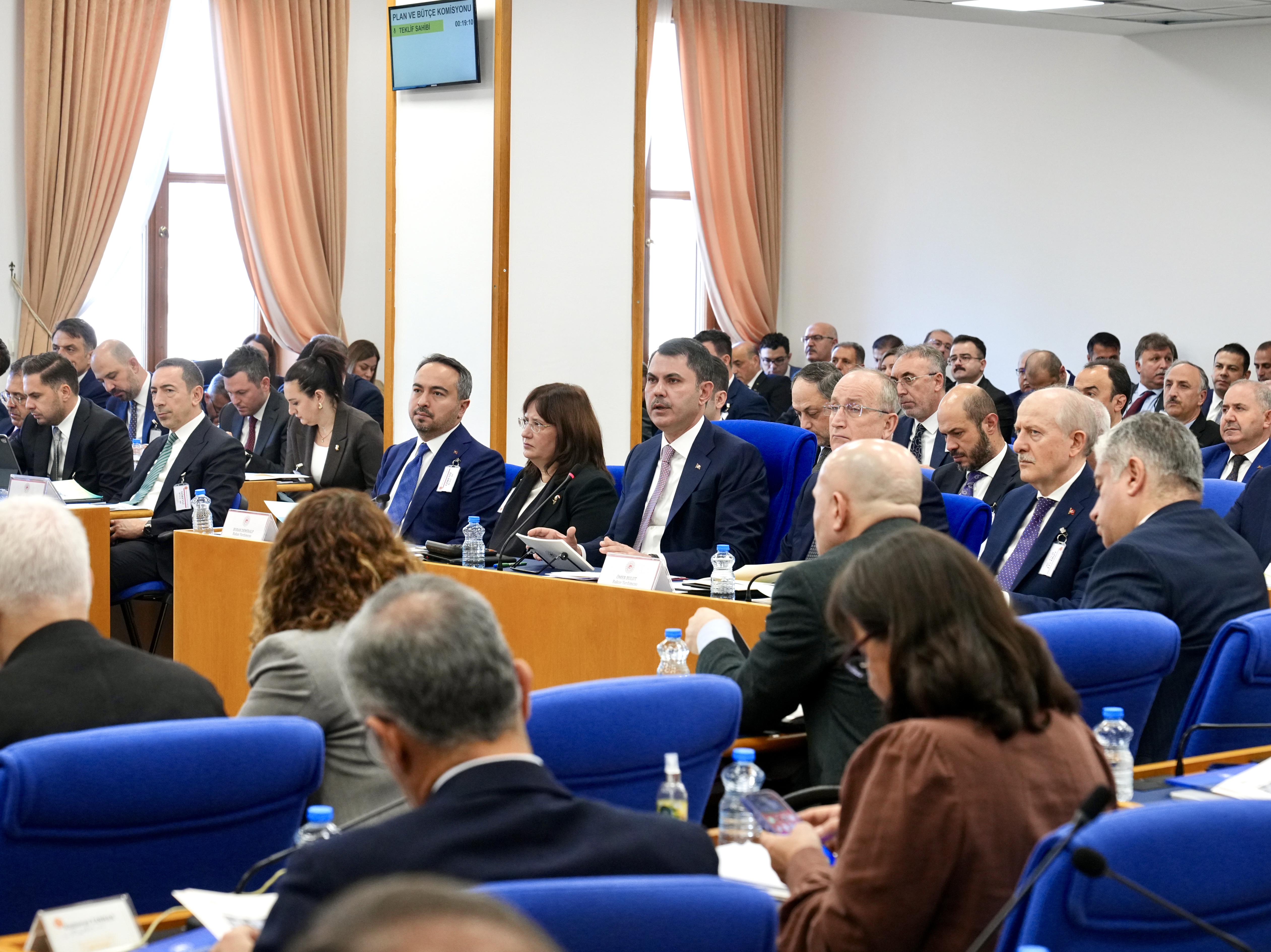BAKAN KURUM, TBMM PLAN BÜTÇE KOMİSYONU’NDA KONUŞTU