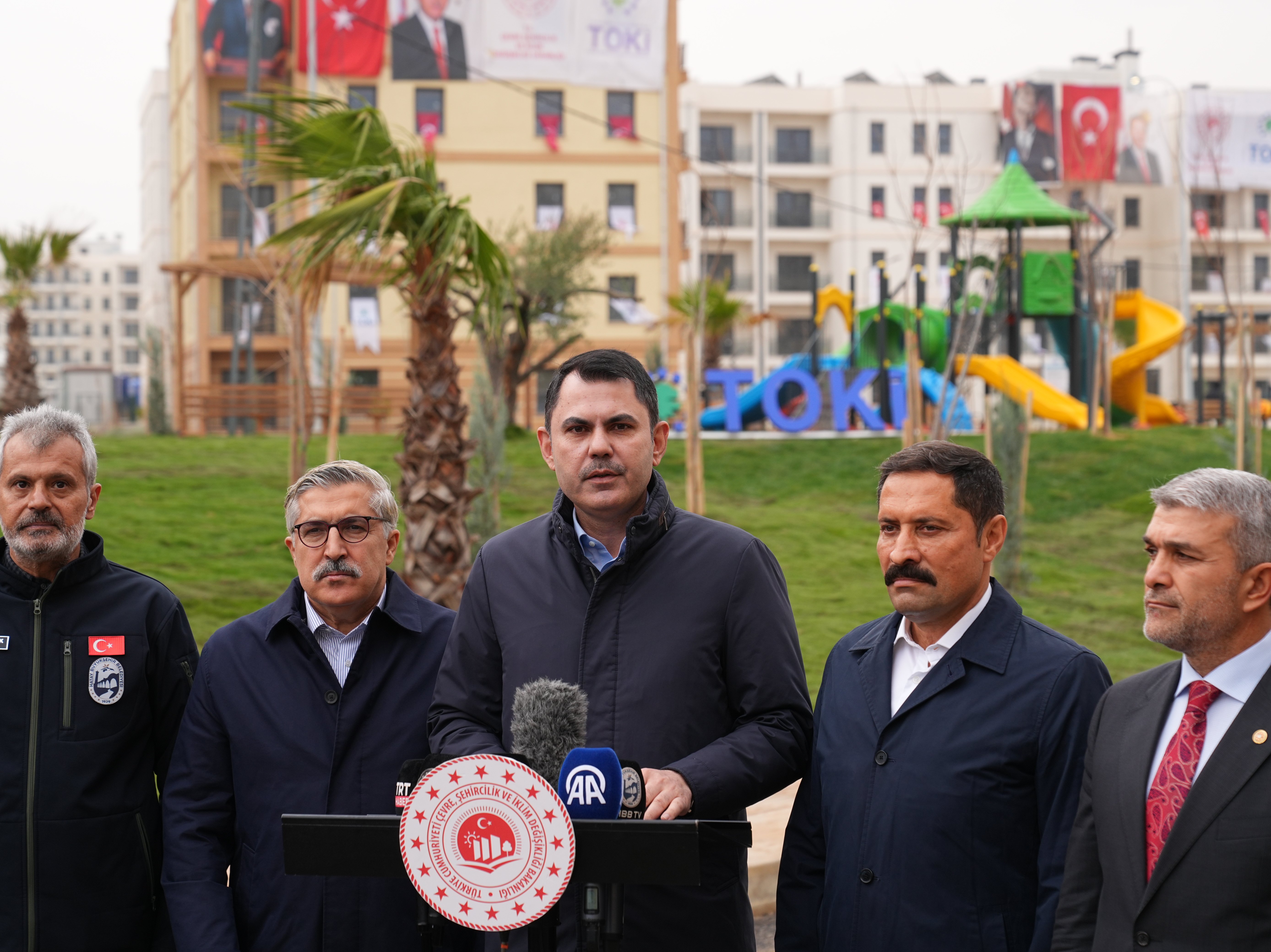 BAKAN KURUM, DEPREM BÖLGESİNDE SON ANAHTAR TESLİM TÖRENİNİN YAPILACAĞI HATAY’DA İNCELEMELERDE BULUNDU