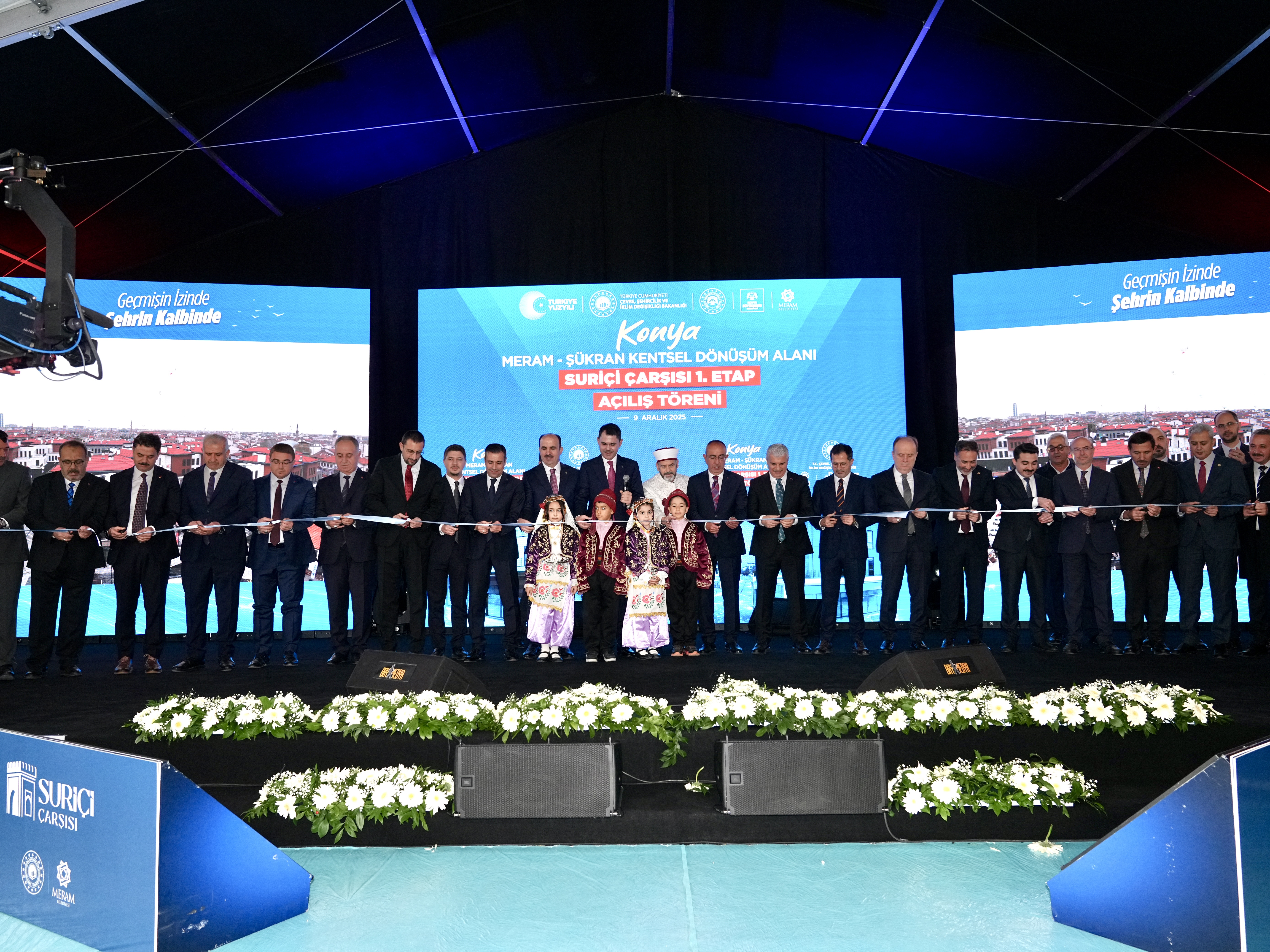 BAKAN KURUM KONYA’DA SURİÇİ ÇARŞISI 1. ETAP AÇILIŞINDA KONUŞTU