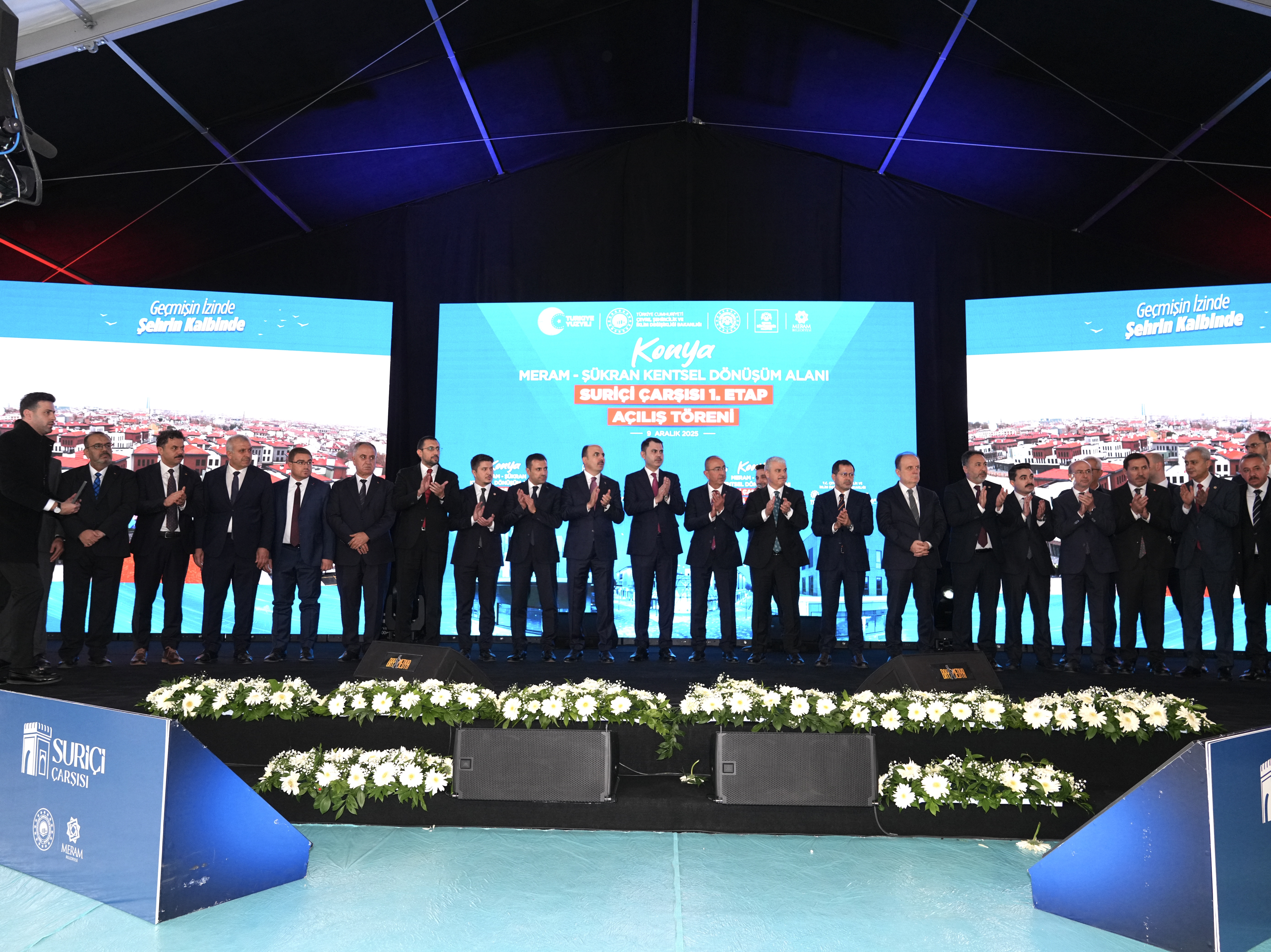 BAKAN KURUM KONYA’DA SURİÇİ ÇARŞISI 1. ETAP AÇILIŞINDA KONUŞTU