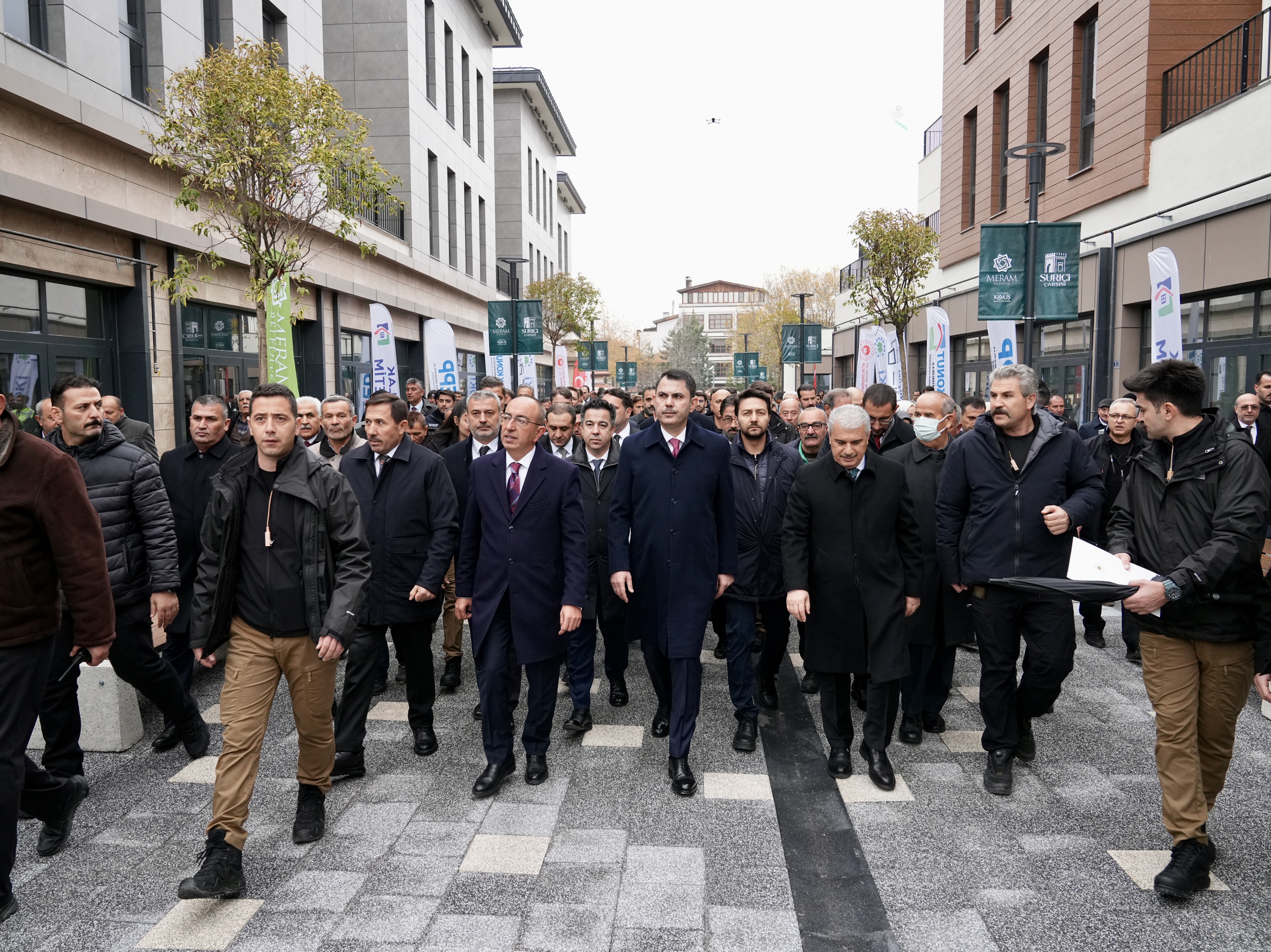 BAKAN KURUM KONYA’DA SURİÇİ ÇARŞISI 1. ETAP AÇILIŞINDA KONUŞTU