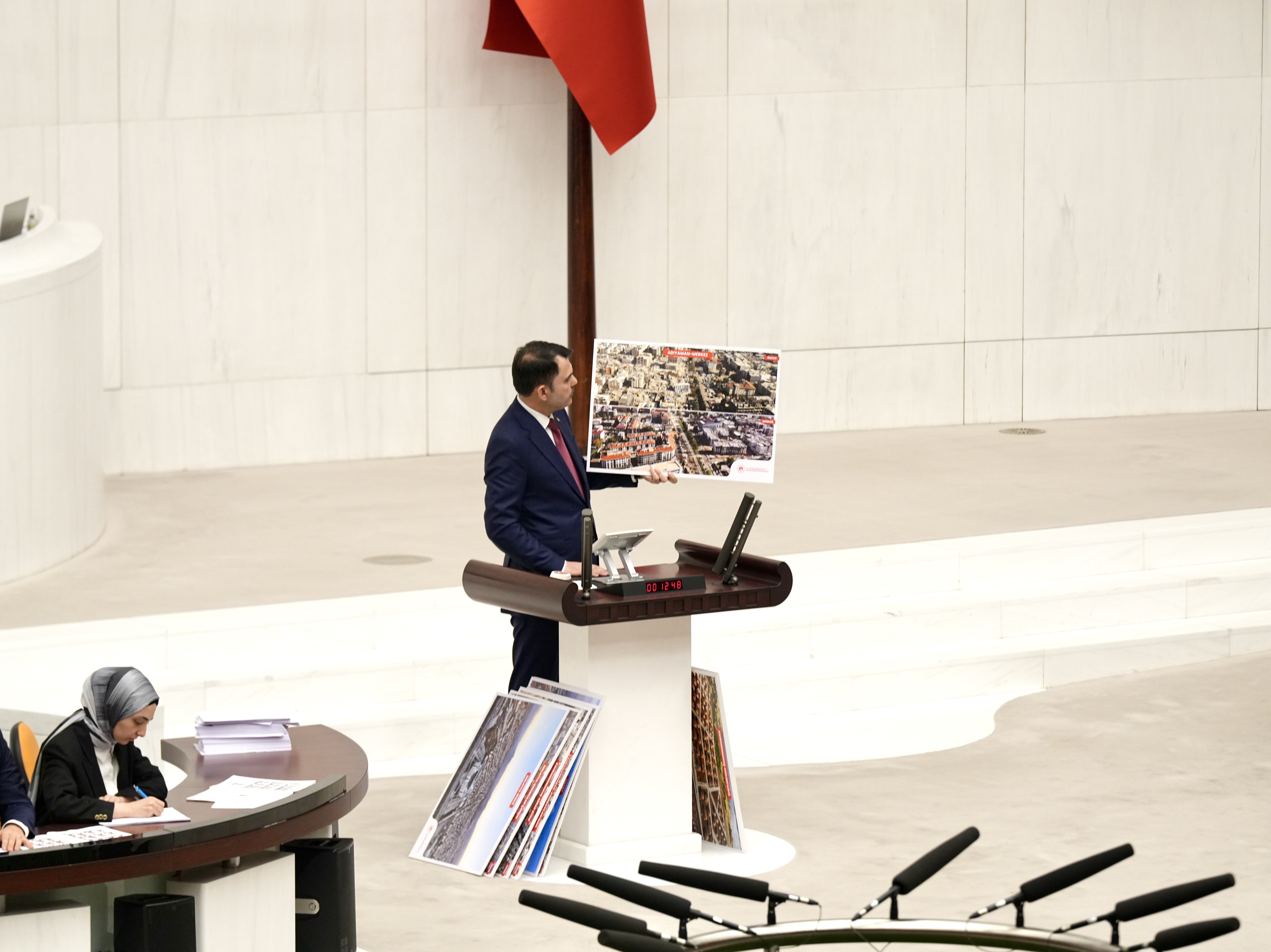 BAKAN KURUM, TBMM GENEL KURULU’NDA MİLLETVEKİLLERİNE HİTAP ETTİ