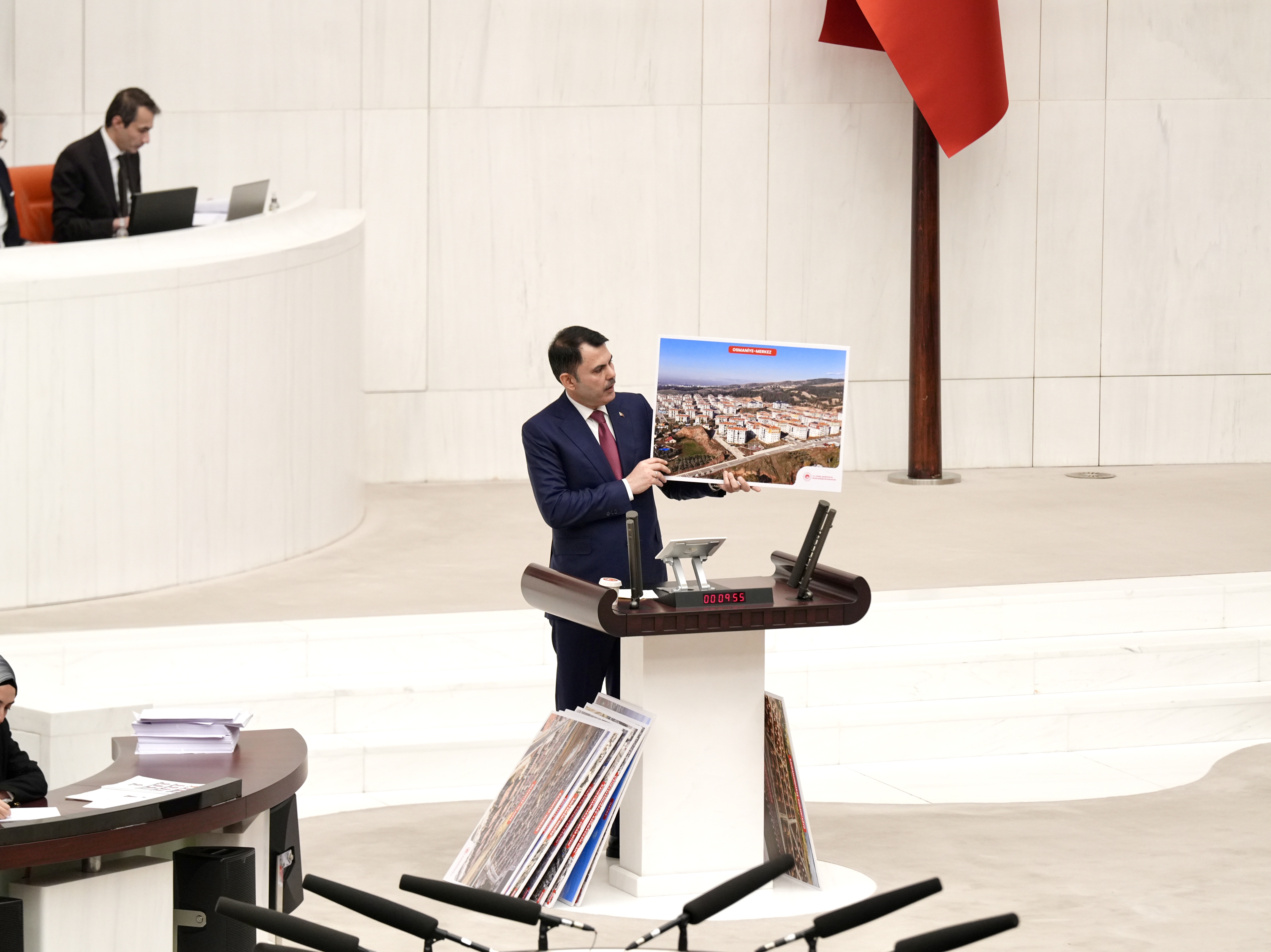 BAKAN KURUM, TBMM GENEL KURULU’NDA MİLLETVEKİLLERİNE HİTAP ETTİ