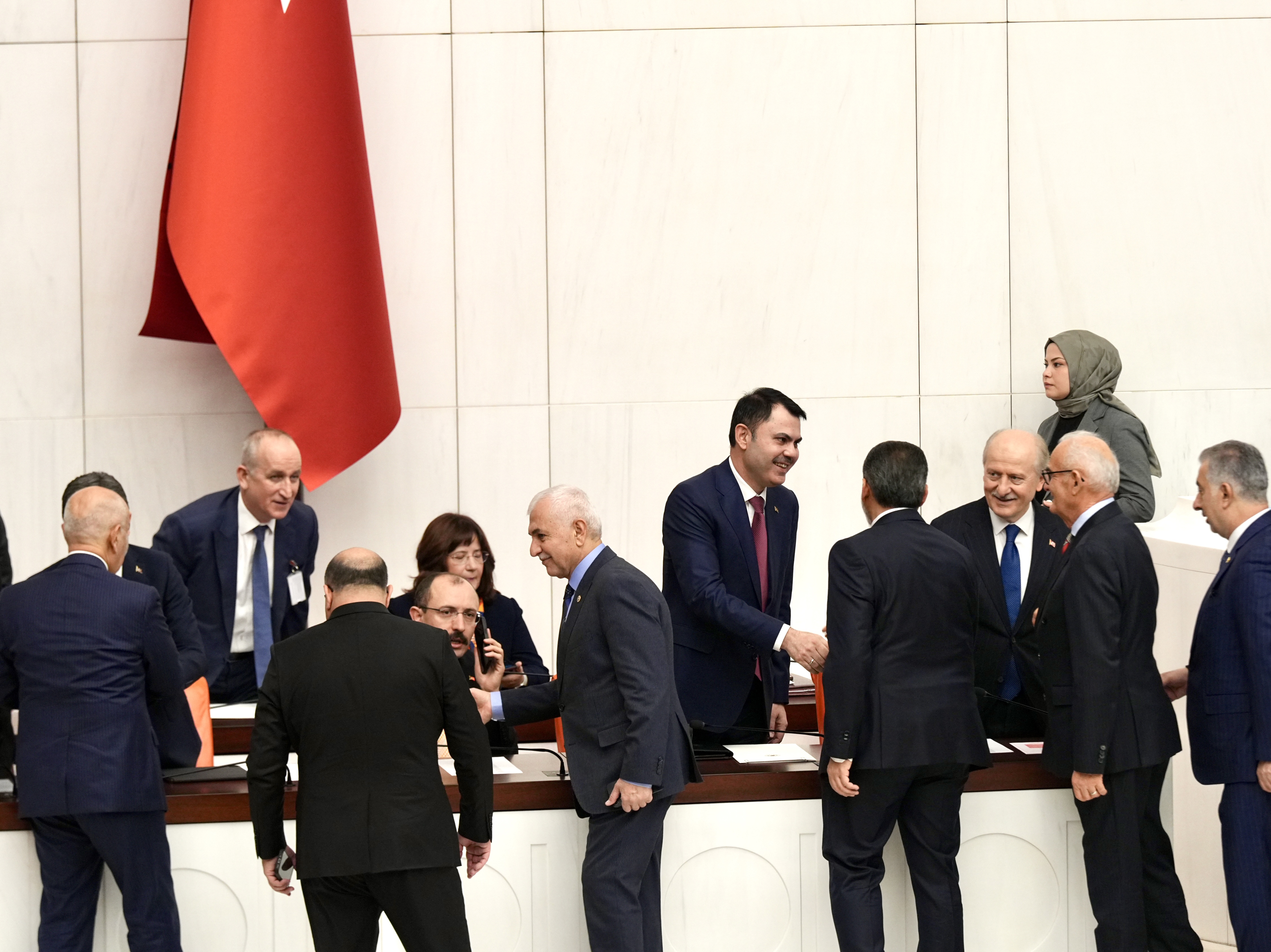 BAKAN KURUM, TBMM GENEL KURULU’NDA MİLLETVEKİLLERİNE HİTAP ETTİ