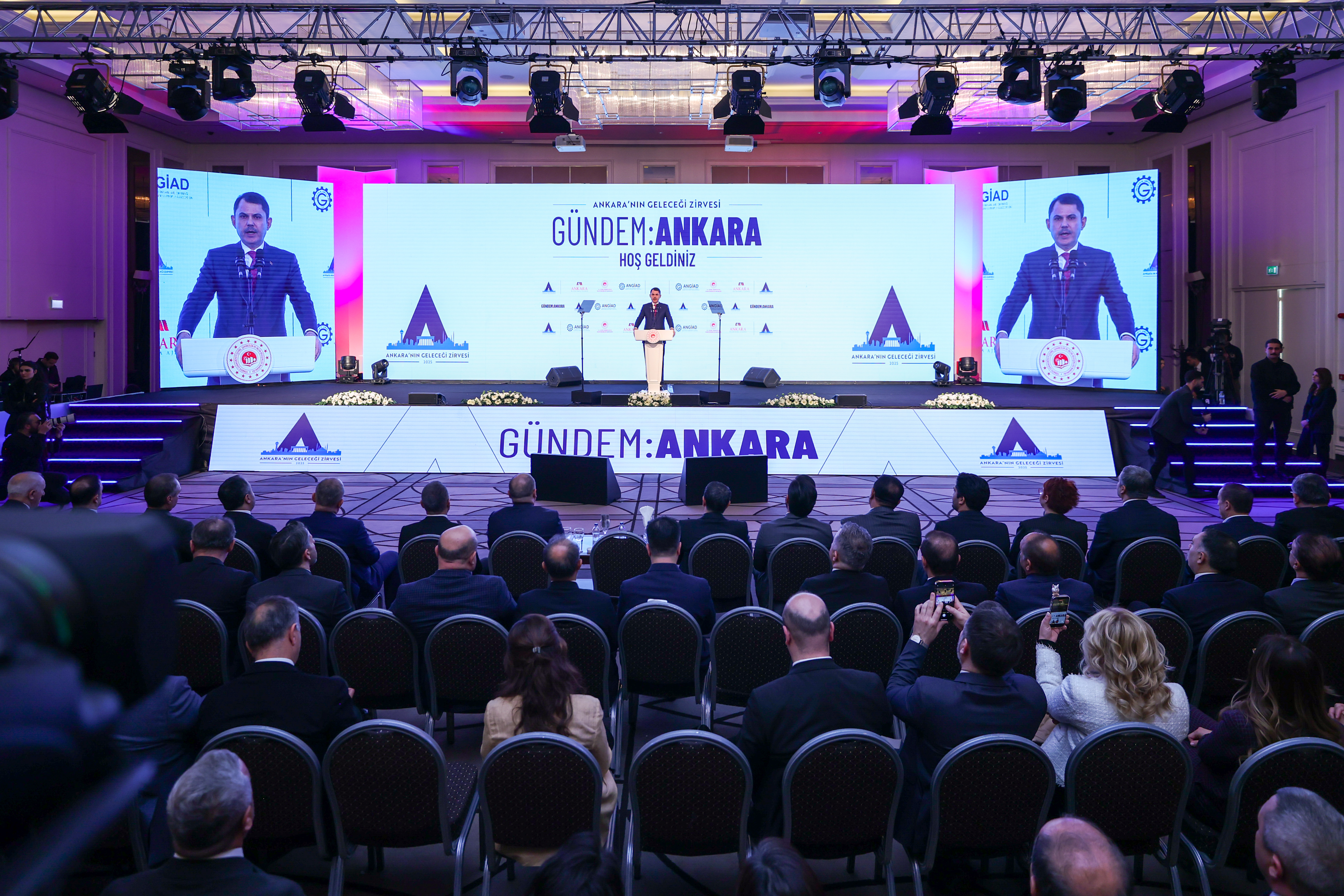 BAKAN KURUM, ANKARA'NIN GELECEĞİ ZİRVESİ’NDE KONUŞTU