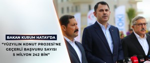 BAKAN KURUM, YÜZYILIN KONUT PROJESİ’NE BAŞVURU SAYISINI AÇIKLADI