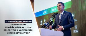 BAKAN KURUM'DAN BELEDİYELERE MÜSİLAJ UYARISI
