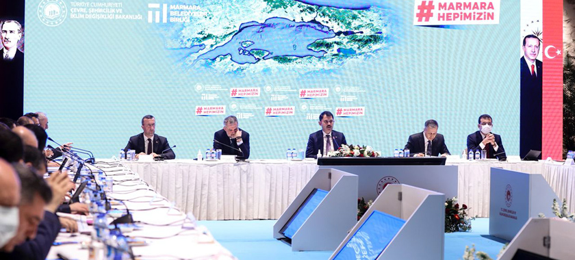 Bakan Murat Kurum  Marmara Denizi Eylem Planı İl Değerlendirme Toplantısında konuştu: