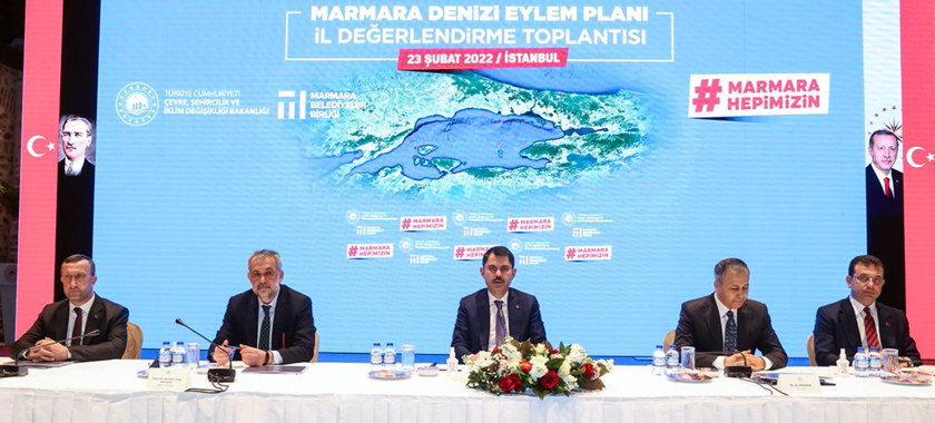 Bakan Murat Kurum  Marmara Denizi Eylem Planı İl Değerlendirme Toplantısında konuştu: