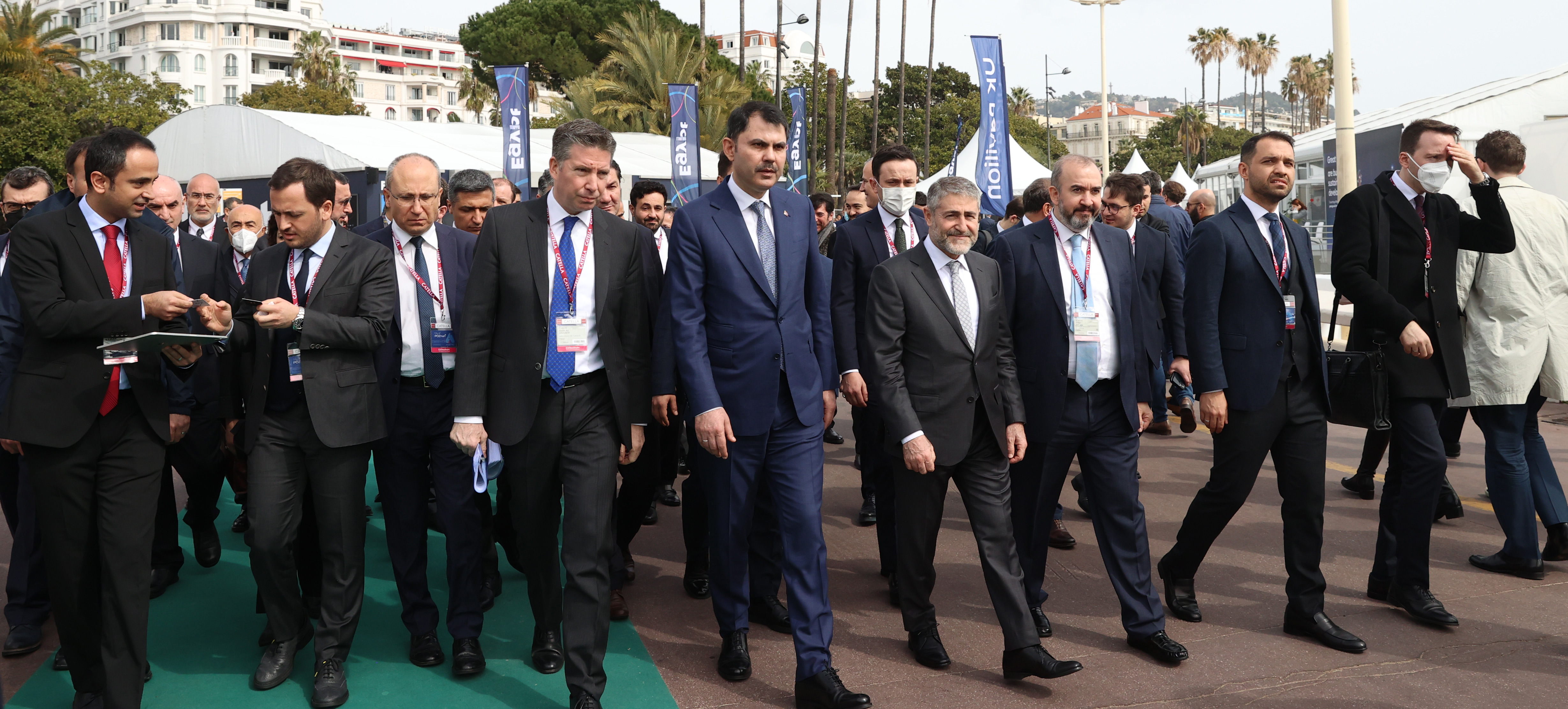 BAKAN MURAT KURUM MIPIM FUARINA KATILDI